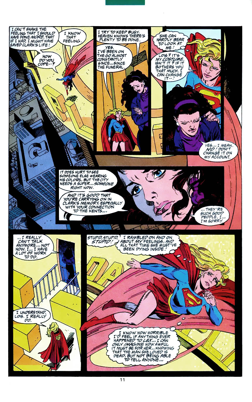 <{ $series->title }} issue 18 (Reign of the Supermen!) - Page 12