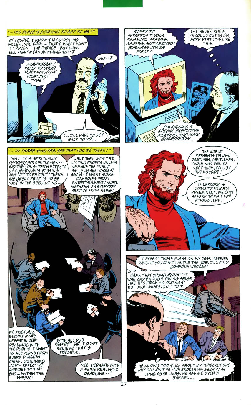 Death and Return of Superman Omnibus (1992-) issue 18 (Reign of the Supermen!) - Page 28