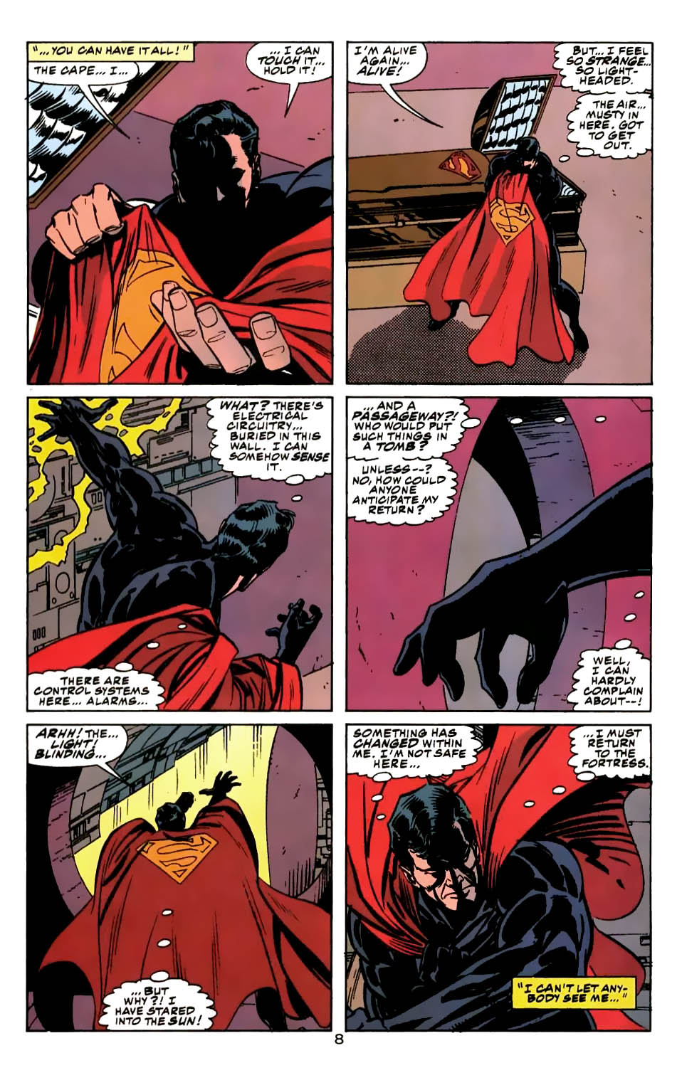 Death and Return of Superman Omnibus (1992-): Chapter Death-and-Return-of-Superman-Omnibus-1992-21 - Page 9
