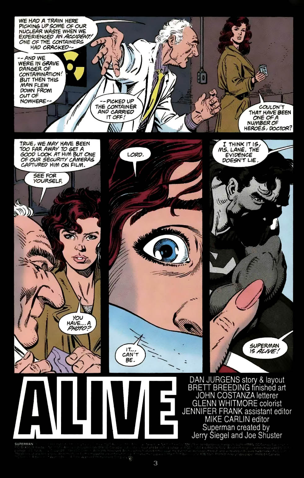 Death and Return of Superman Omnibus (1992-) issue 23 (Reign of the Supermen!) - Page 4