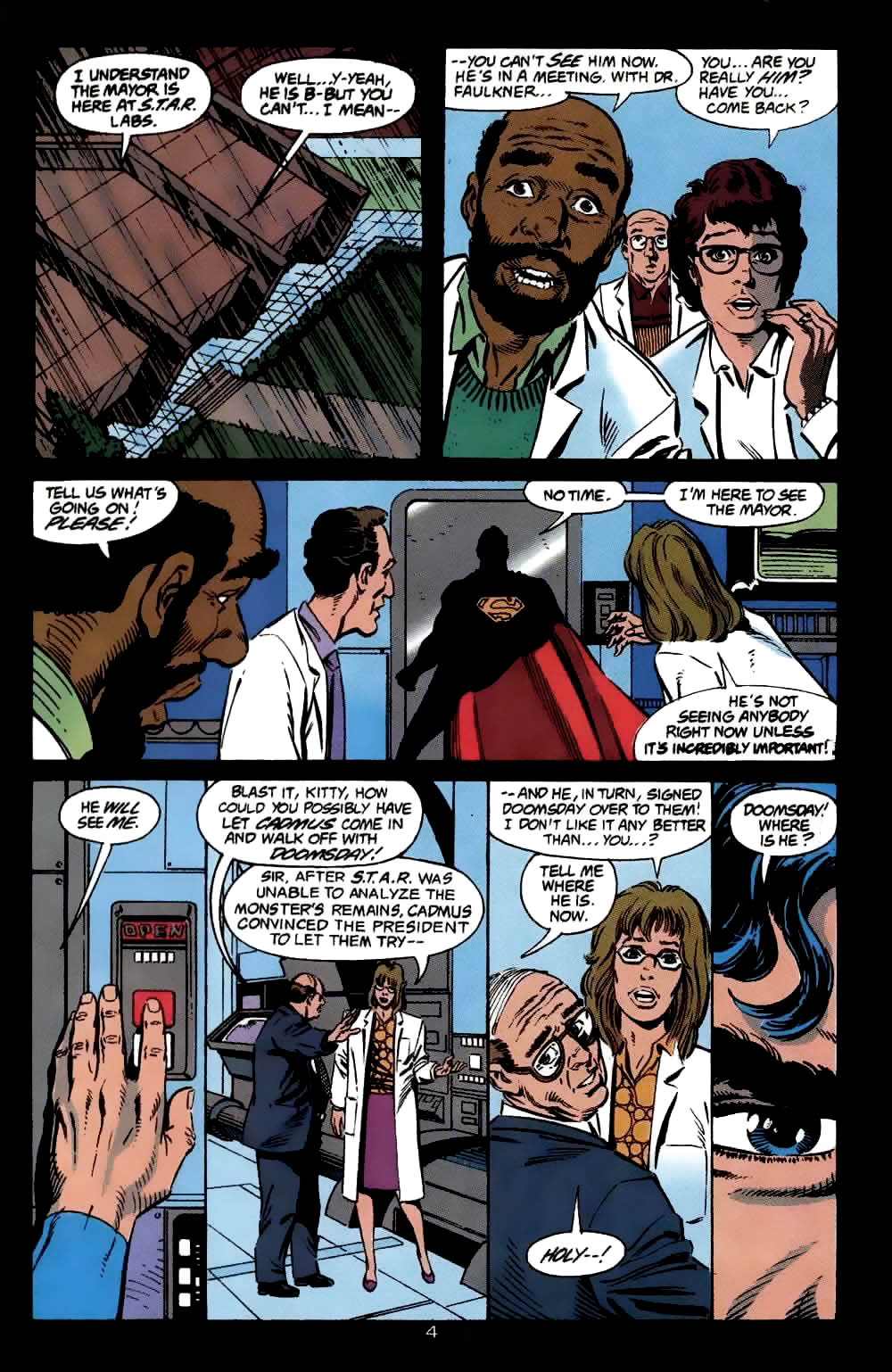 Death and Return of Superman Omnibus (1992-) issue 23 (Reign of the Supermen!) - Page 5