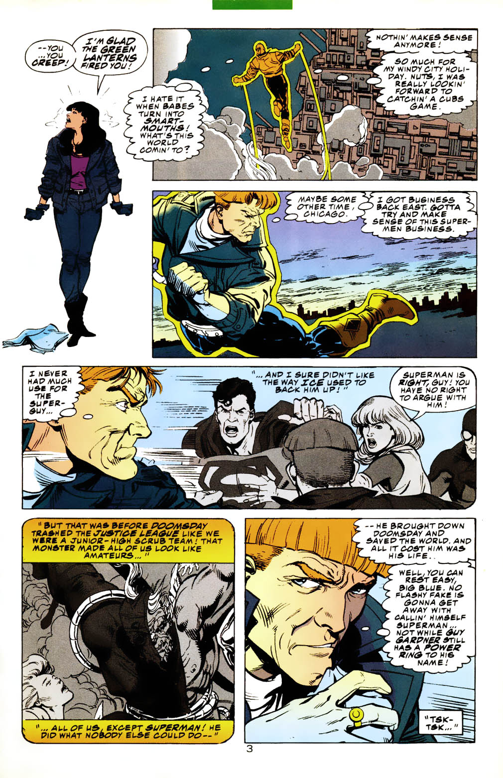 Death and Return of Superman Omnibus (1992-) issue 25 (Reign of the Supermen!) - Page 4