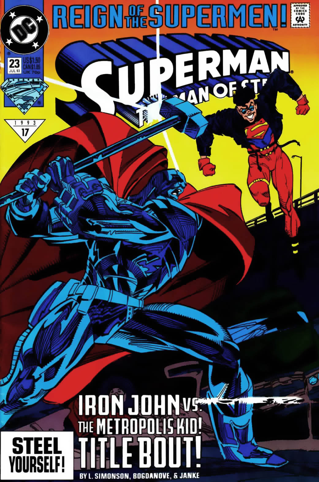 Death and Return of Superman Omnibus (1992-): Chapter Death-and-Return-of-Superman-Omnibus-1992-26 - Page 1