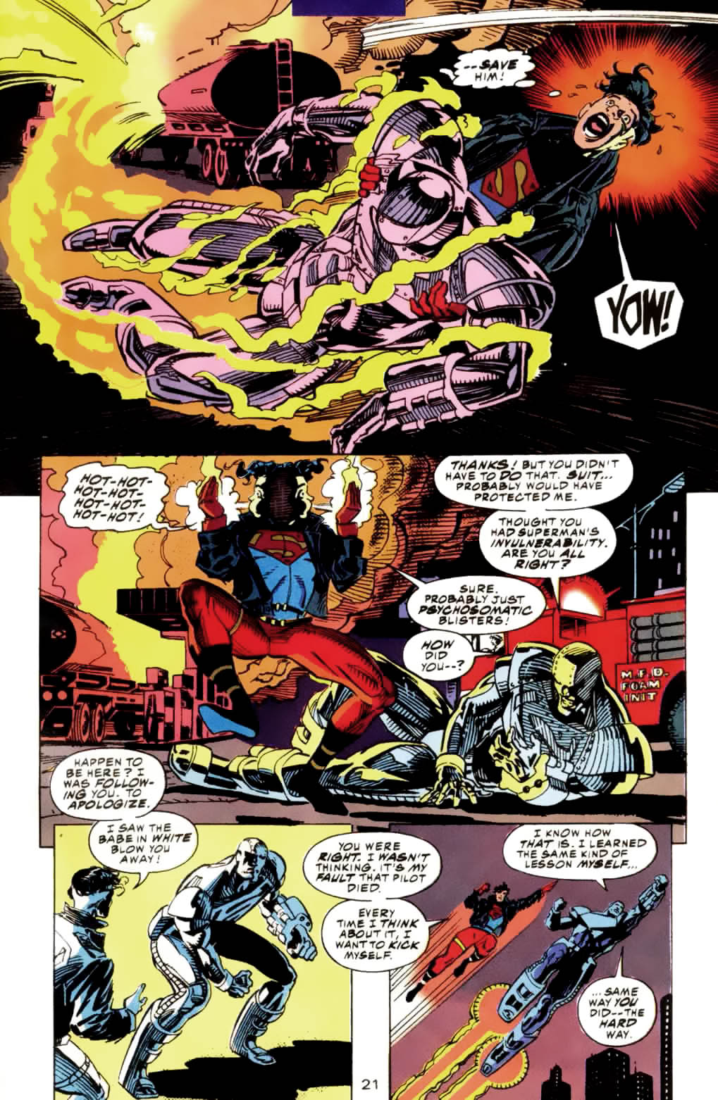 Death and Return of Superman Omnibus (1992-) issue 26 (Reign of the Supermen!) - Page 21