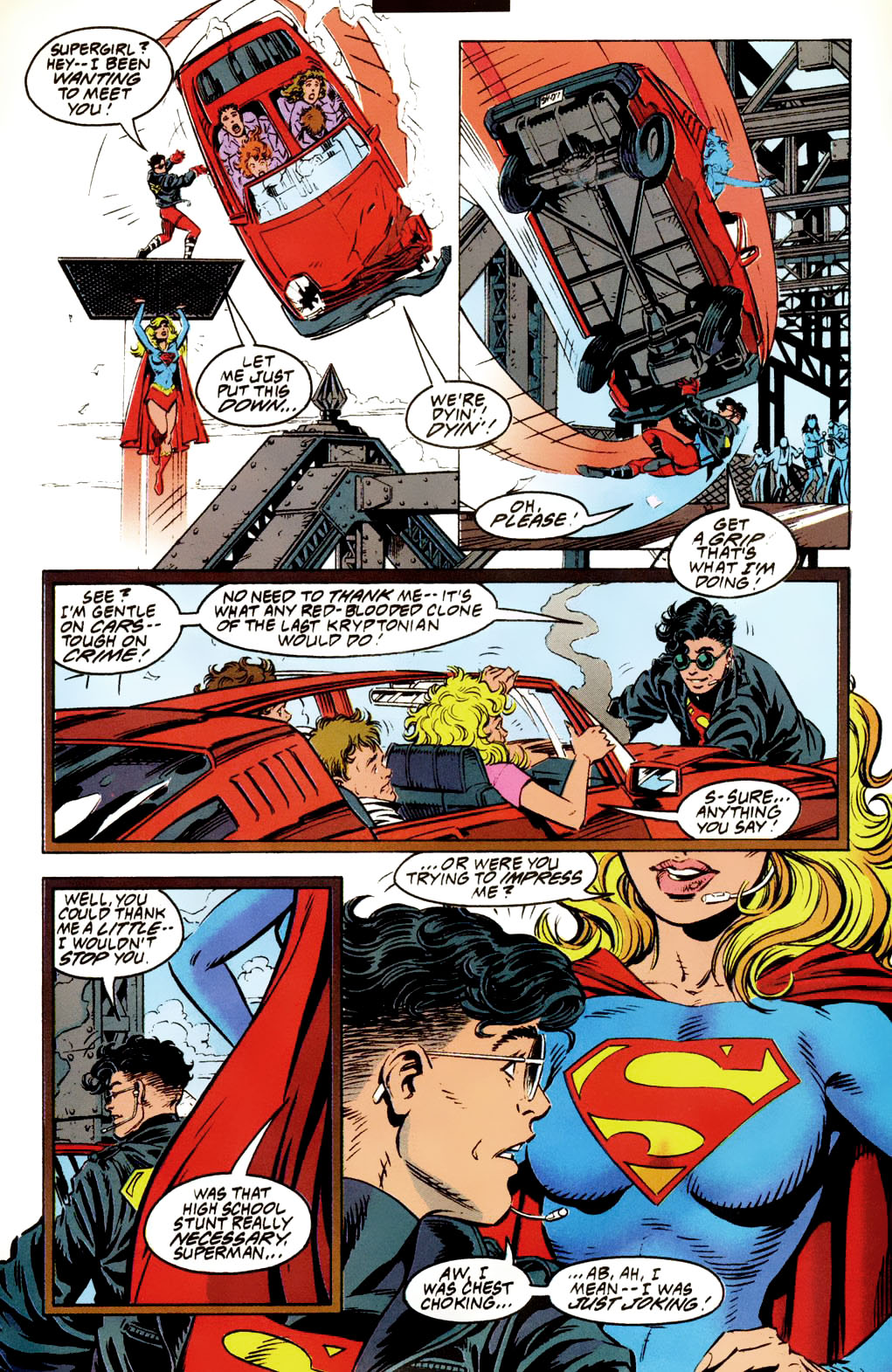 Death and Return of Superman Omnibus (1992-) issue 28 (Reign of the Supermen!) - Page 4