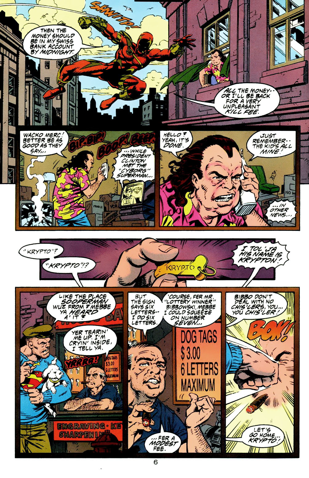 Death and Return of Superman Omnibus (1992-) issue 28 (Reign of the Supermen!) - Page 7