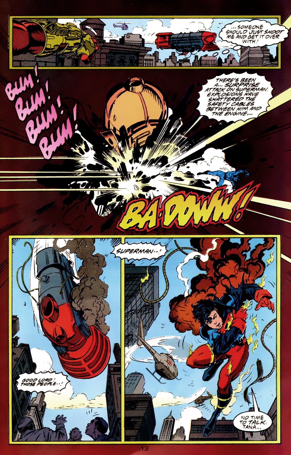 <{ $series->title }} issue 28 (Reign of the Supermen!) - Page 14