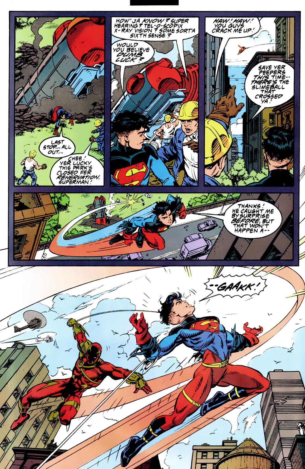 <{ $series->title }} issue 28 (Reign of the Supermen!) - Page 16