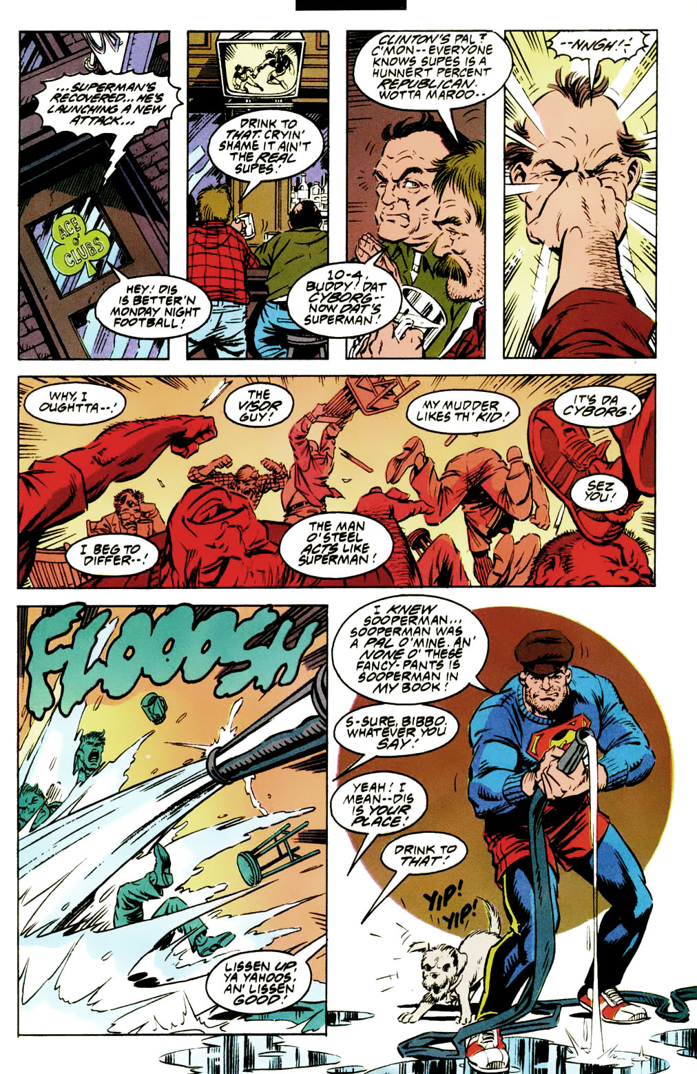 <{ $series->title }} issue 28 (Reign of the Supermen!) - Page 18