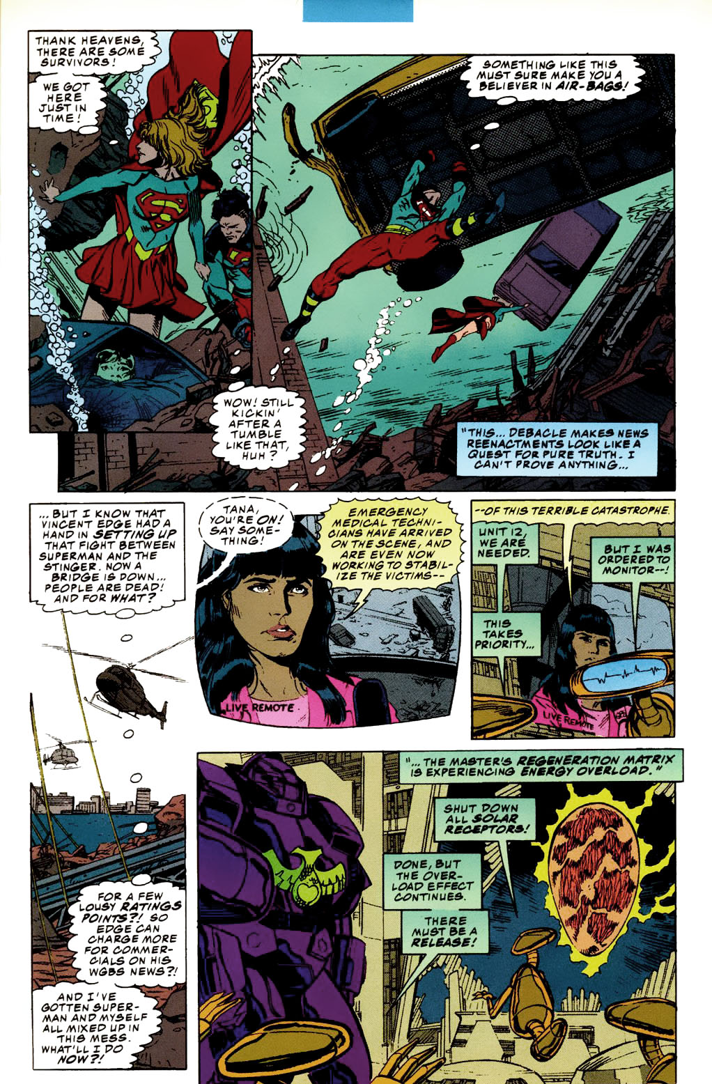 Death and Return of Superman Omnibus (1992-) issue 29 (Reign of the Supermen!) - Page 5