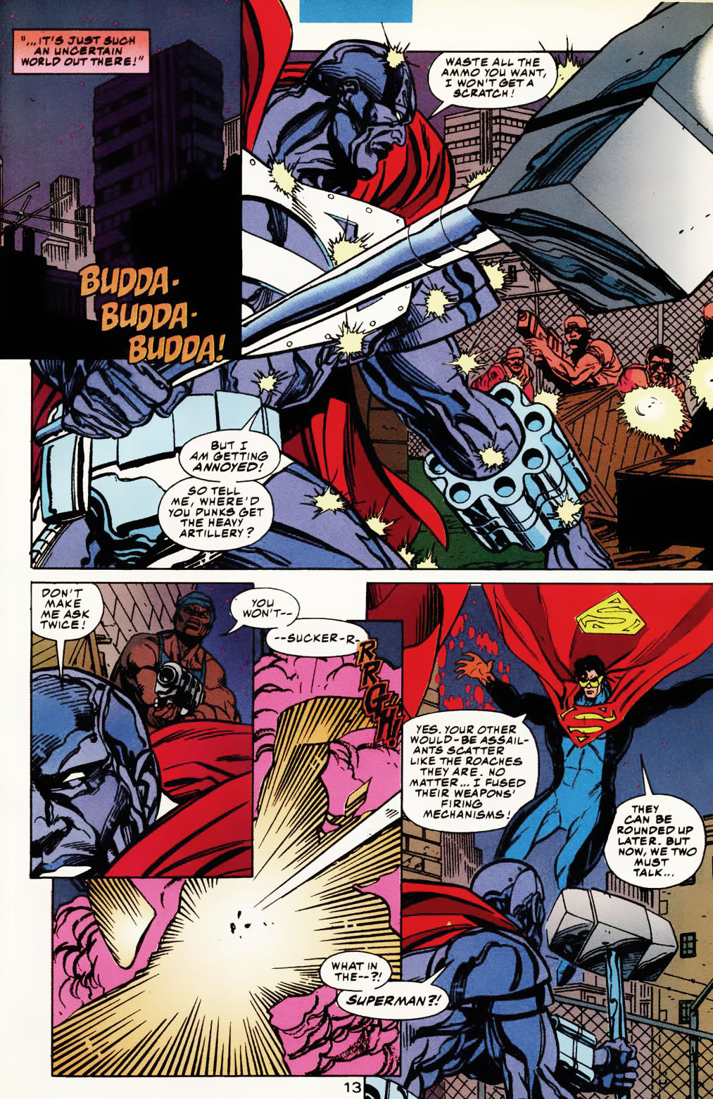 Death and Return of Superman Omnibus (1992-) issue 29 (Reign of the Supermen!) - Page 13