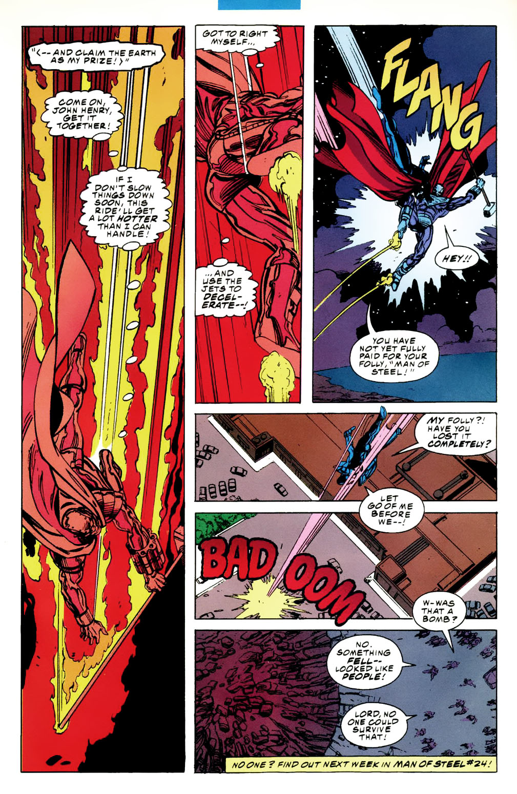 Death and Return of Superman Omnibus (1992-) issue 29 (Reign of the Supermen!) - Page 22