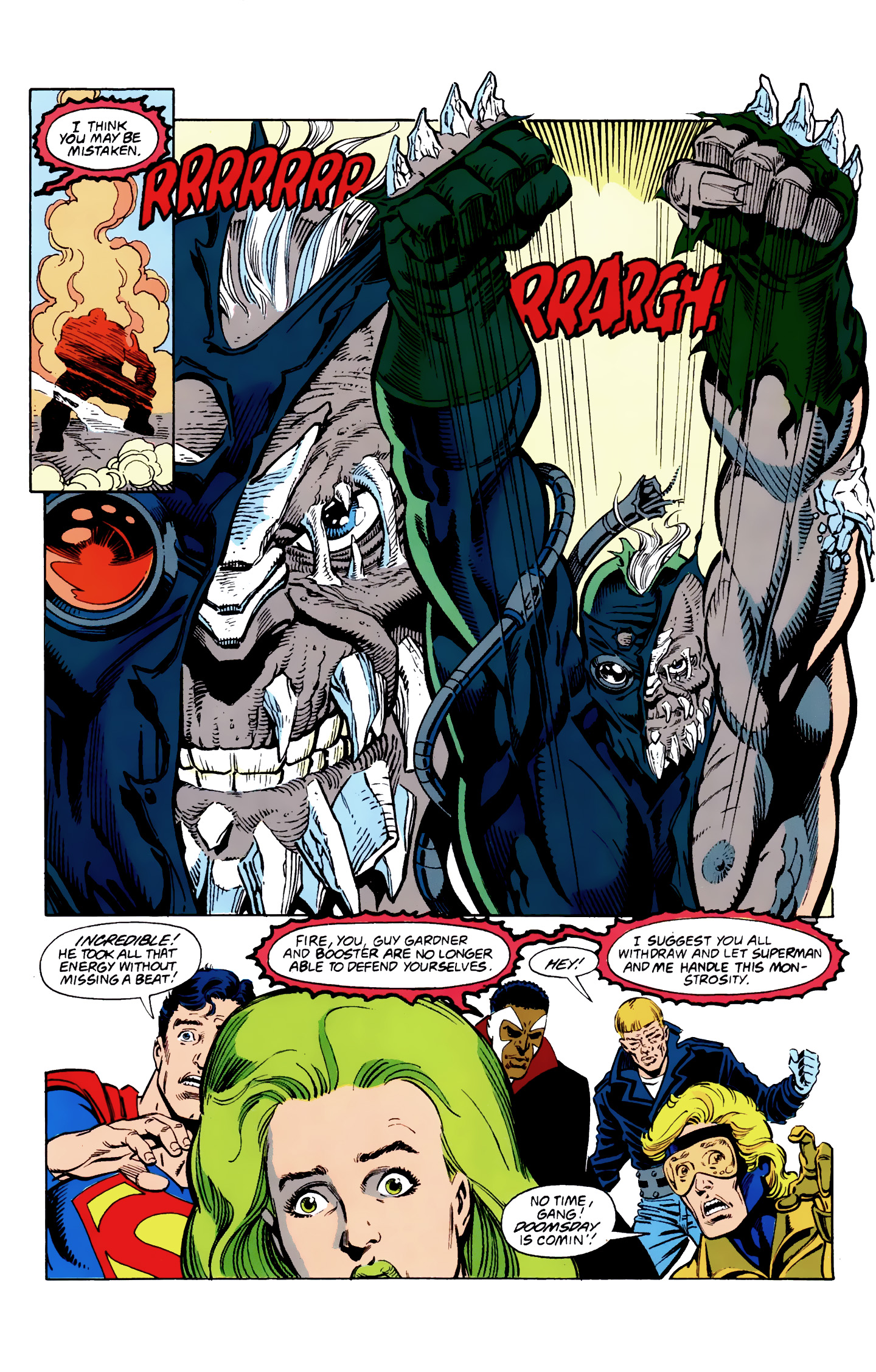 Death and Return of Superman Omnibus (1992-) issue 3 (Death of Superman) - Page 14