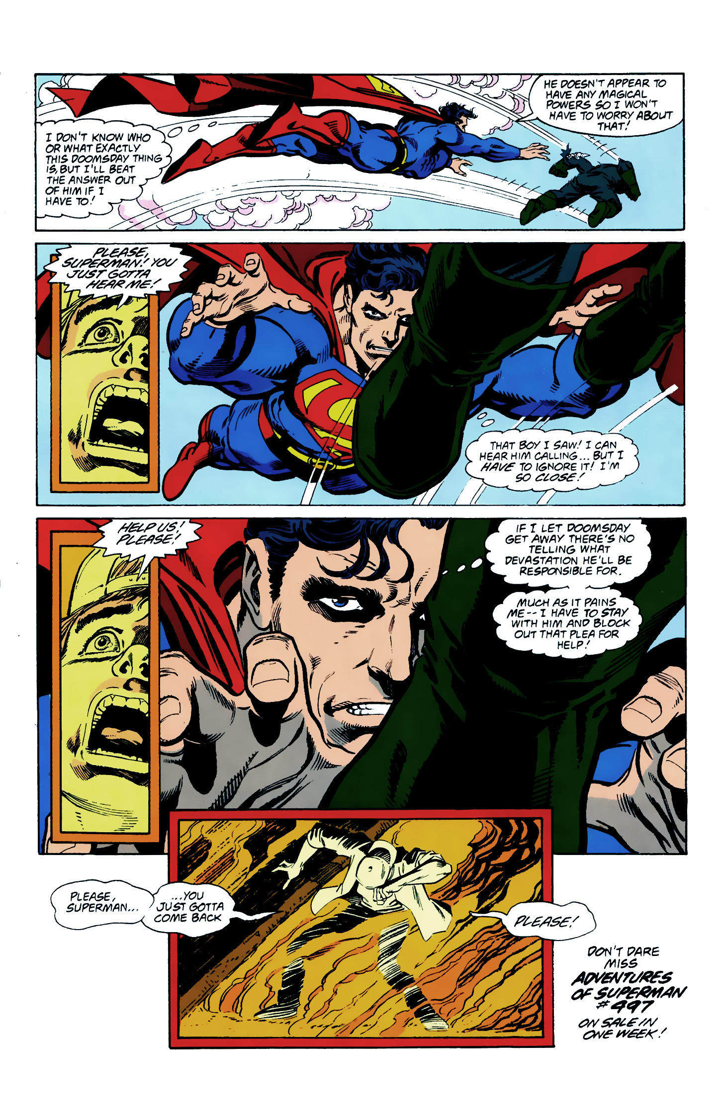 <{ $series->title }} issue 3 (Death of Superman) - Page 21