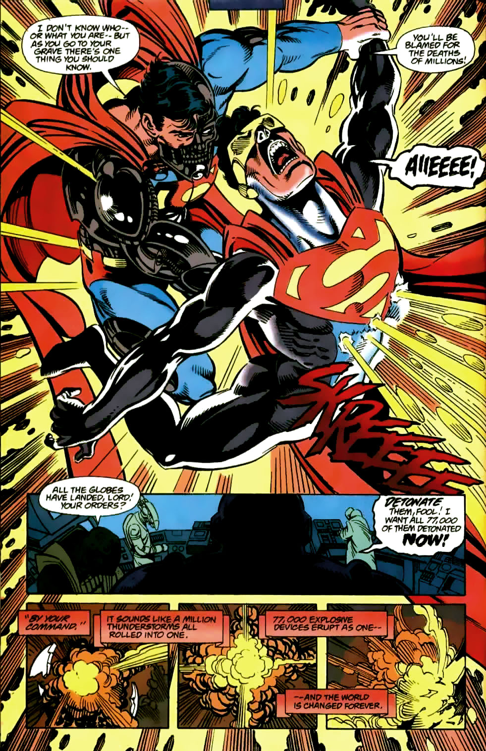 <{ $series->title }} issue 31 (Reign of the Supermen!) - Page 9