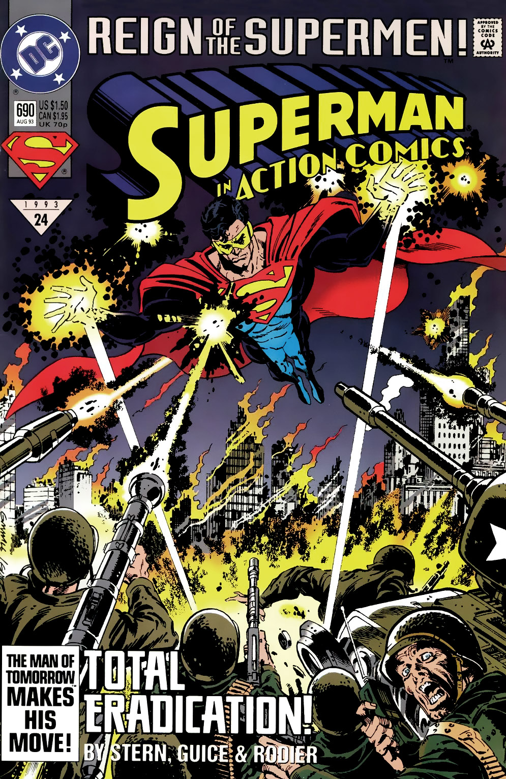 Death and Return of Superman Omnibus (1992-): Chapter Death-and-Return-of-Superman-Omnibus-1992-33 - Page 1