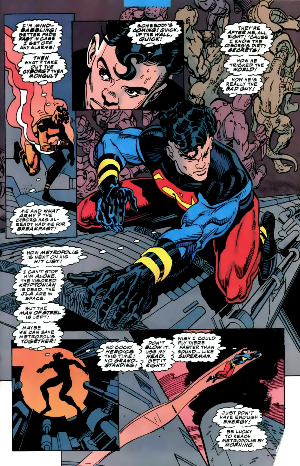 Death and Return of Superman Omnibus (1992-) issue 34 (Reign of the Supermen!) - Page 7