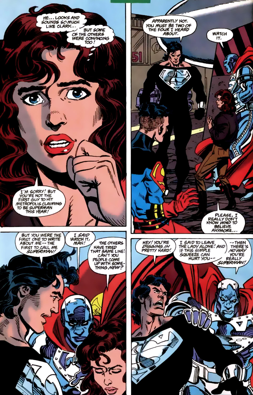 Death and Return of Superman Omnibus (1992-) issue 35 (Reign of the Supermen!) - Page 4