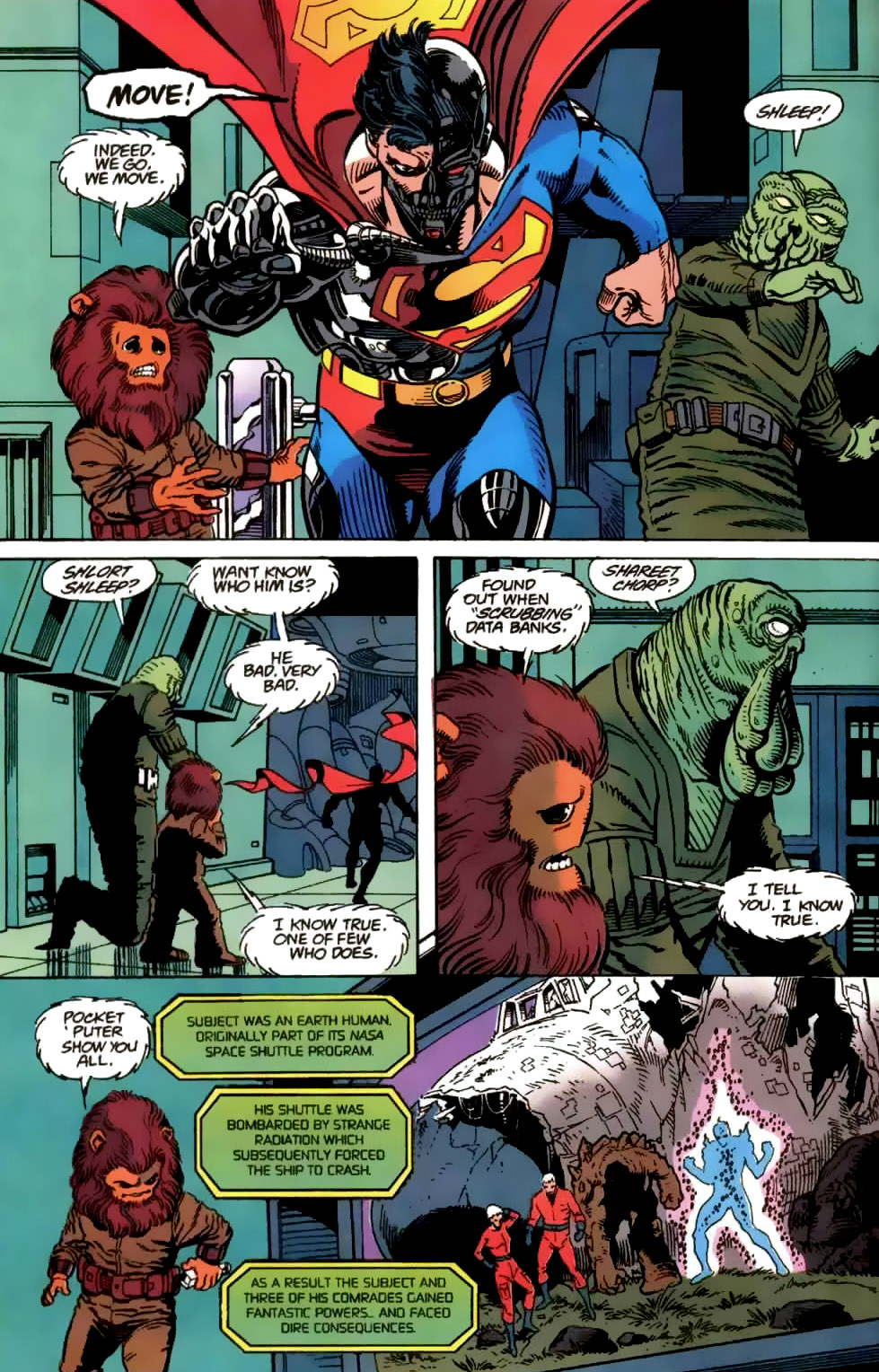 <{ $series->title }} issue 35 (Reign of the Supermen!) - Page 8