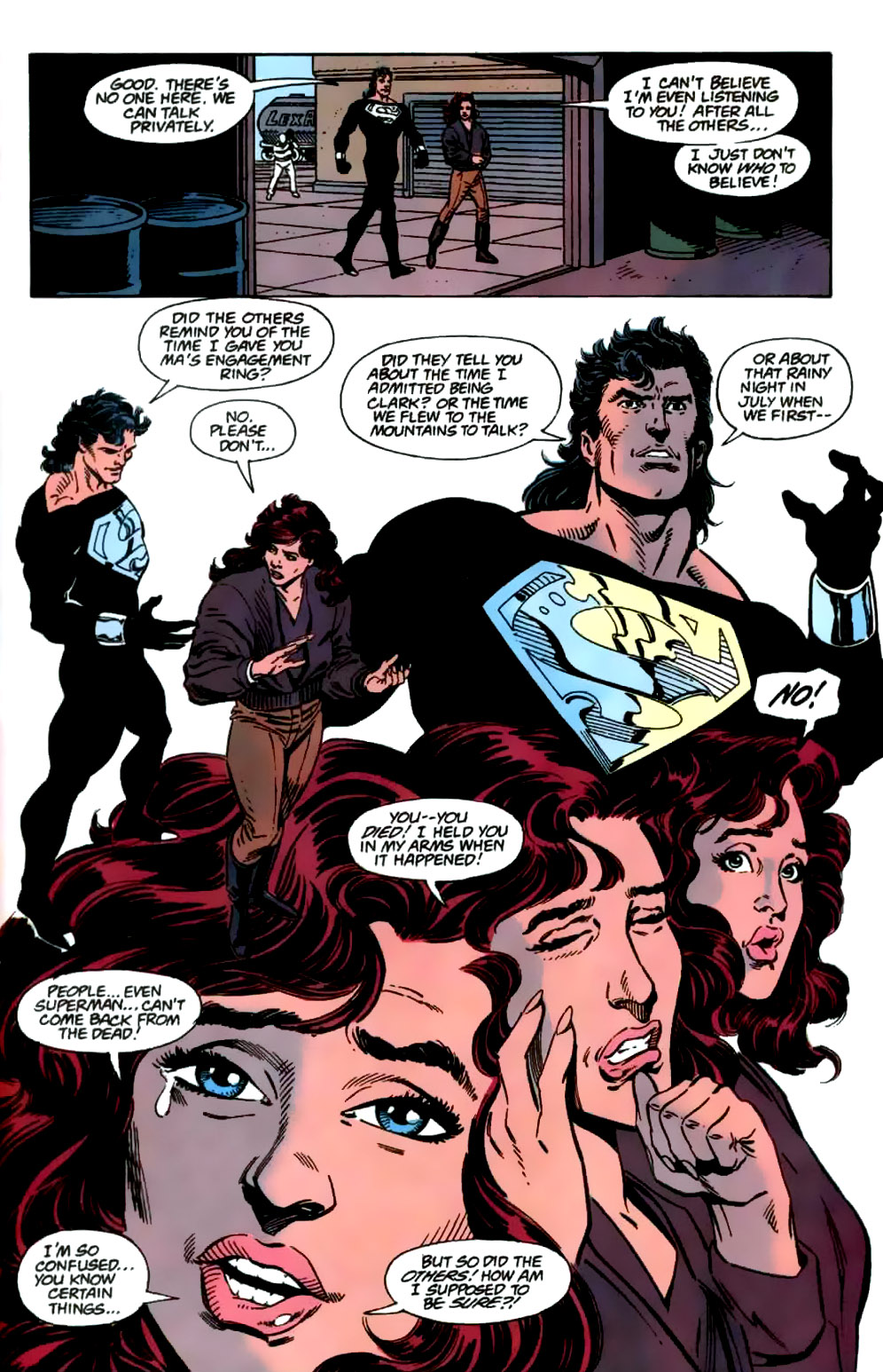 Death and Return of Superman Omnibus (1992-) Chapter 35 (Reign of the  Supermen!) - Page 19