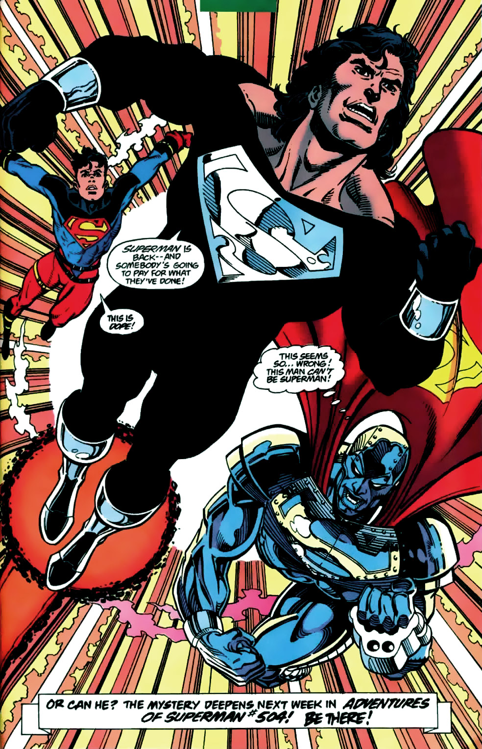 Death and Return of Superman Omnibus (1992-) issue 35 (Reign of the Supermen!) - Page 22