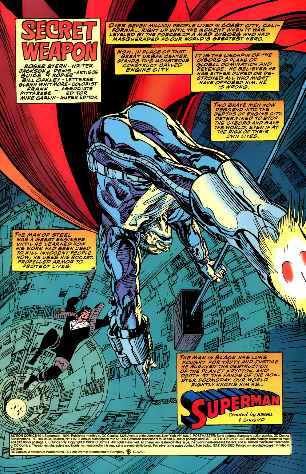 Death and Return of Superman Omnibus (1992-): Chapter Death-and-Return-of-Superman-Omnibus-1992-37 - Page 2