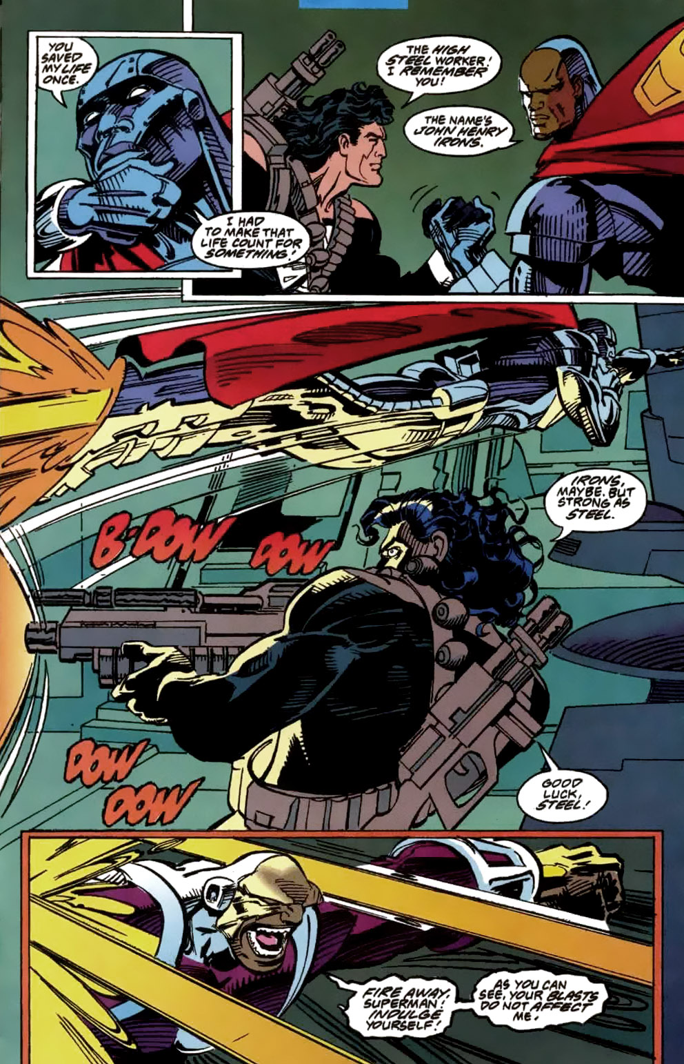 Death and Return of Superman Omnibus (1992-) issue 38 (Reign of the Supermen!) - Page 5