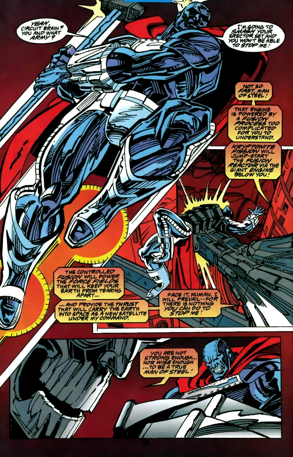 Death and Return of Superman Omnibus (1992-) issue 38 (Reign of the Supermen!) - Page 12