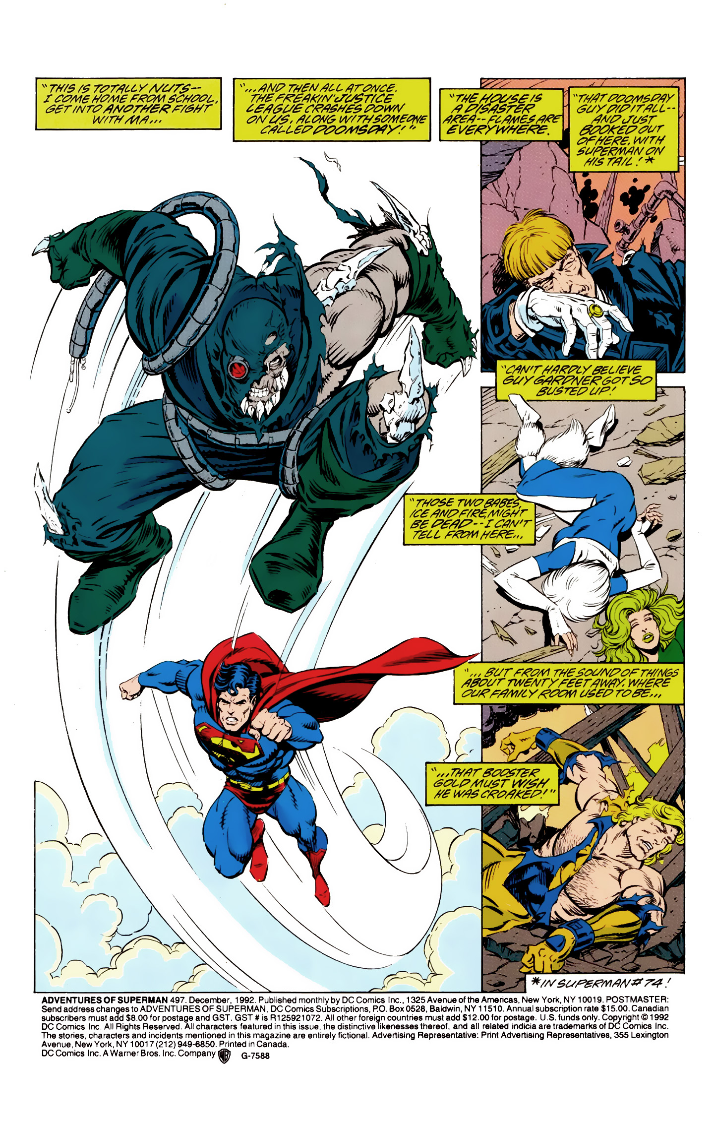 Death and Return of Superman Omnibus (1992-): Chapter Death-and-Return-of-Superman-Omnibus-1992-4 - Page 2