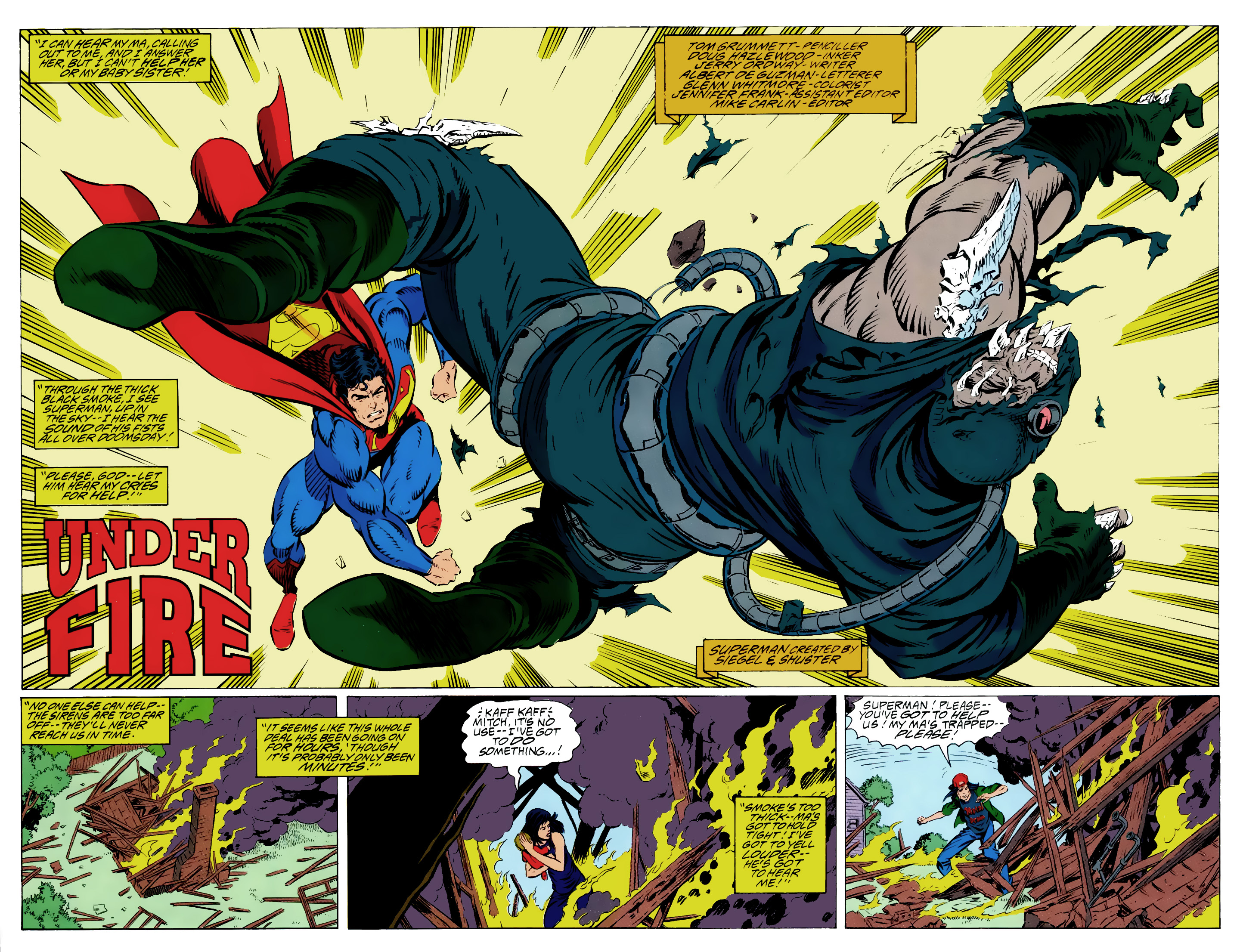 Death and Return of Superman Omnibus (1992-) issue 4 (Death of Superman) - Page 3