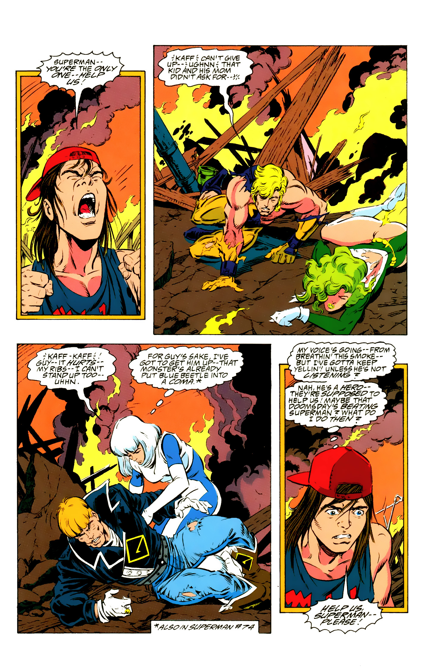 Death and Return of Superman Omnibus (1992-) issue 4 (Death of Superman) - Page 4