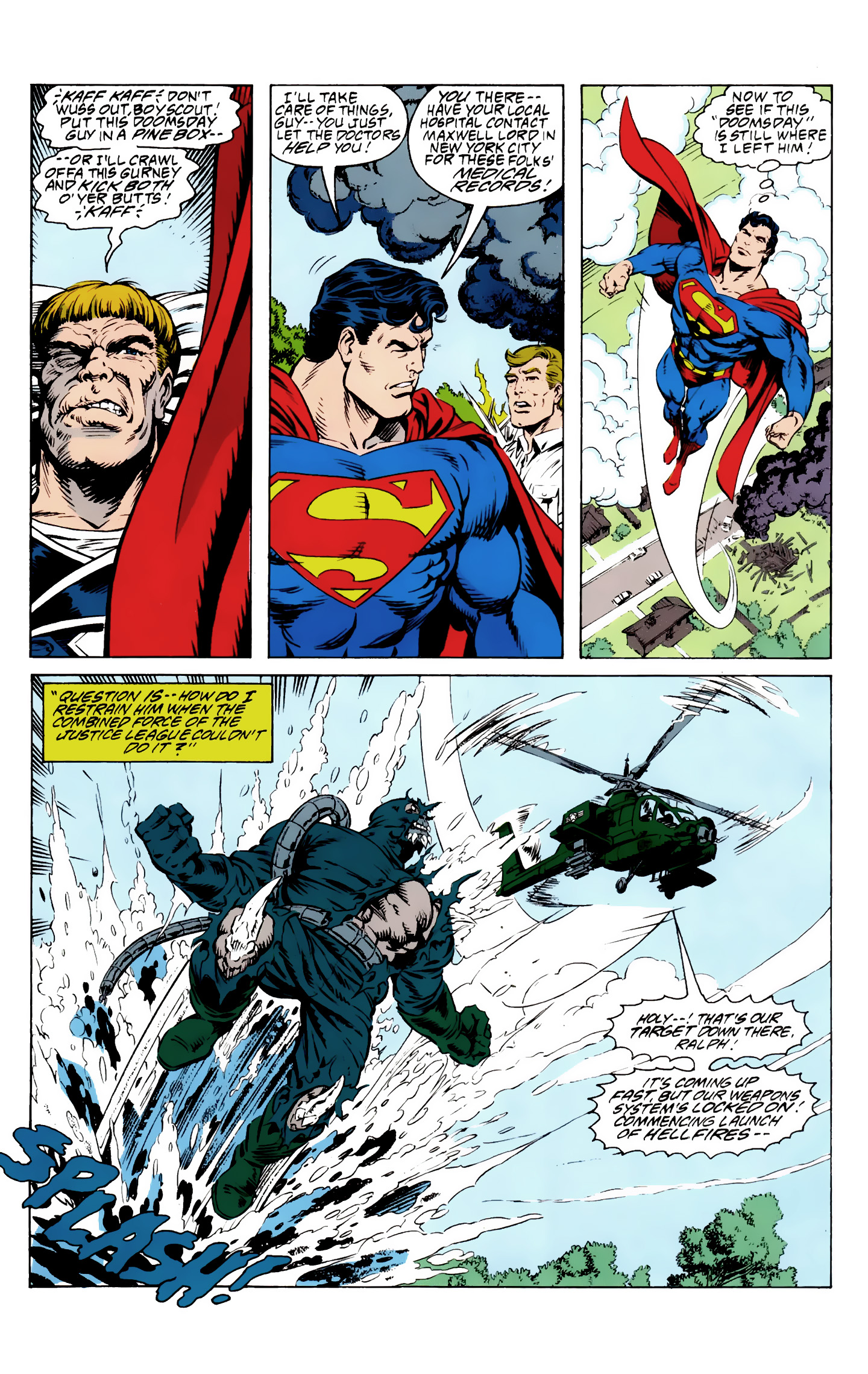 Death and Return of Superman Omnibus (1992-) issue 4 (Death of Superman) - Page 8