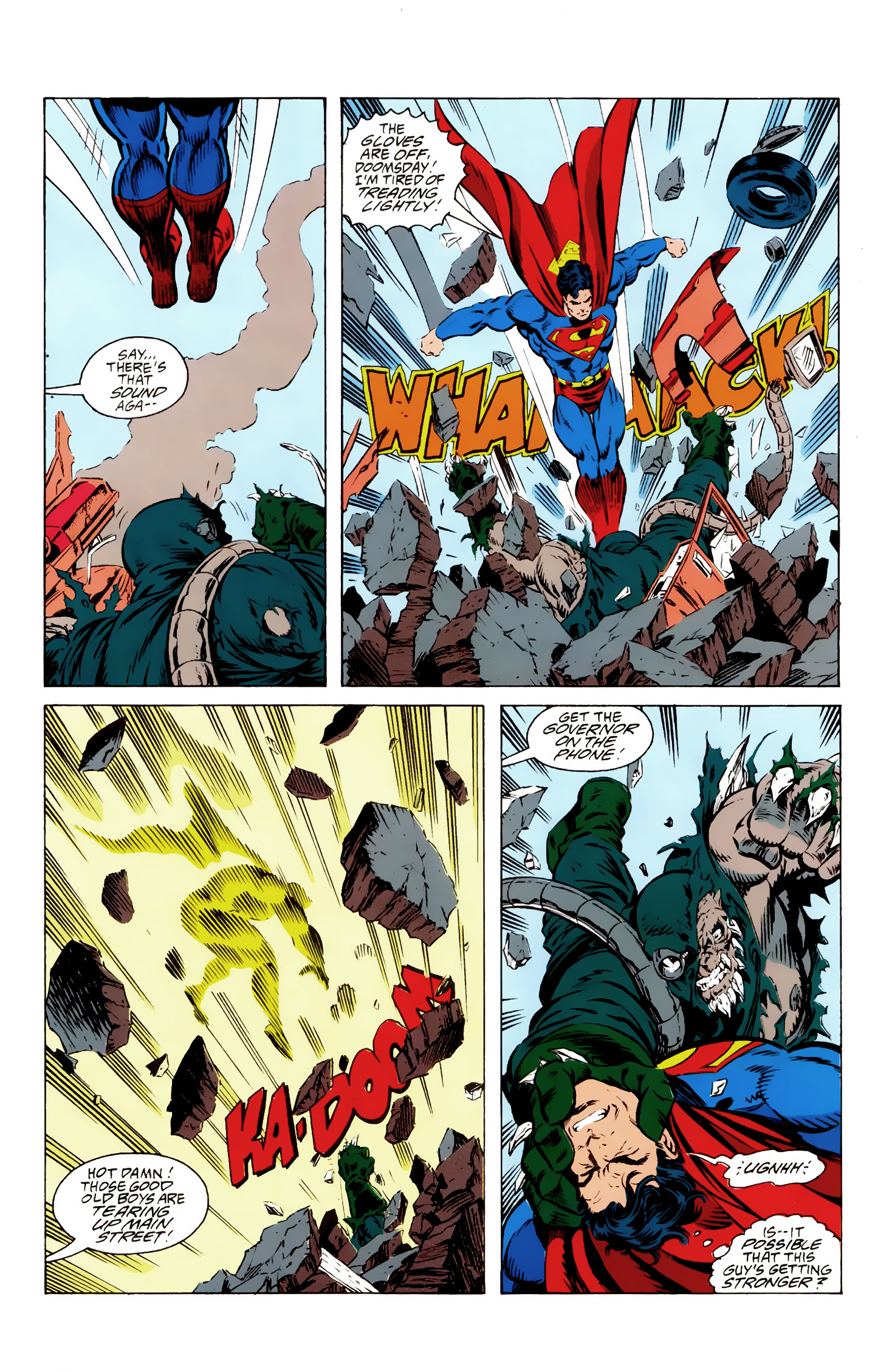 Death and Return of Superman Omnibus (1992-) issue 4 (Death of Superman) - Page 11