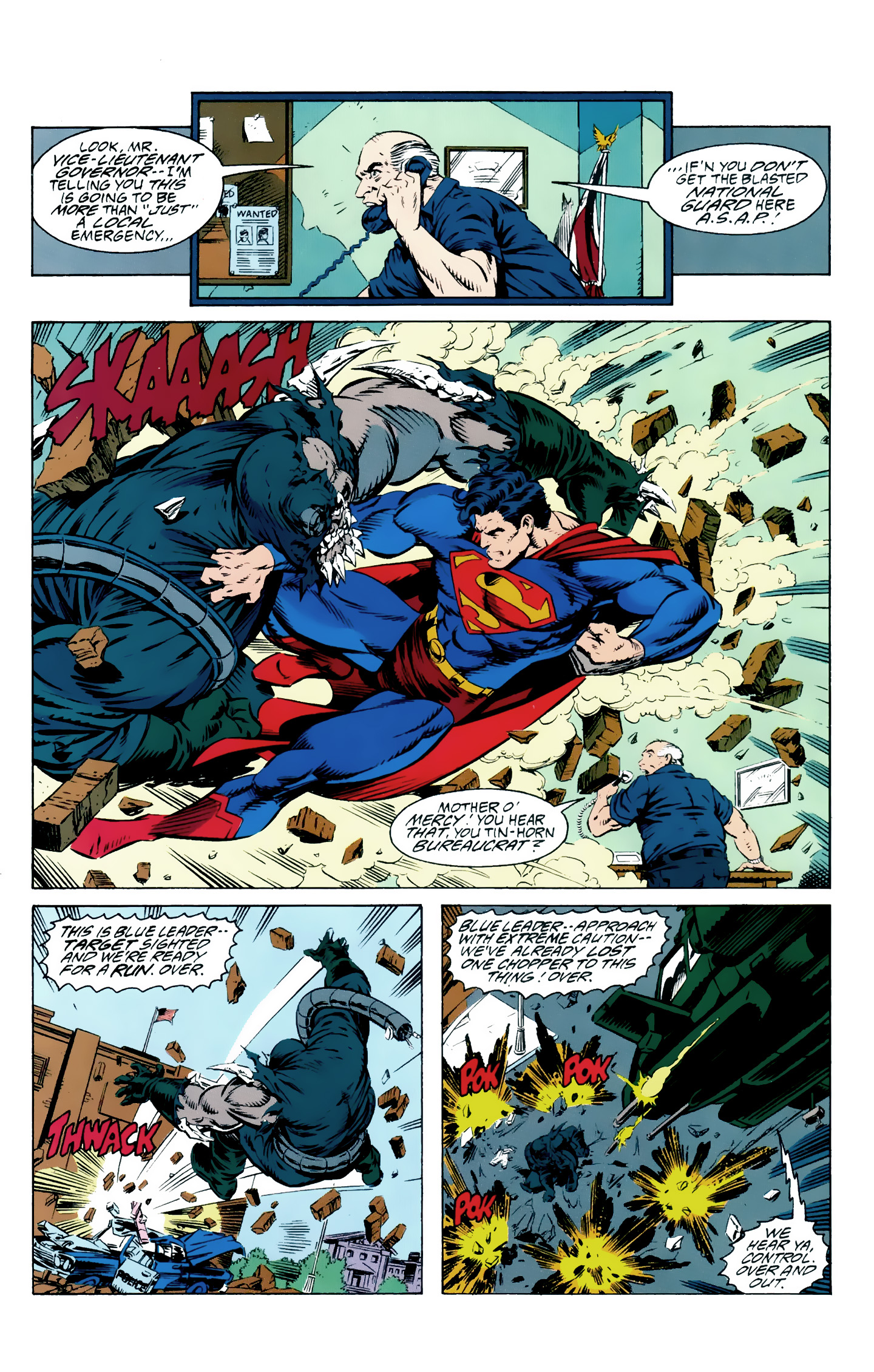 Death and Return of Superman Omnibus (1992-) issue 4 (Death of Superman) - Page 12