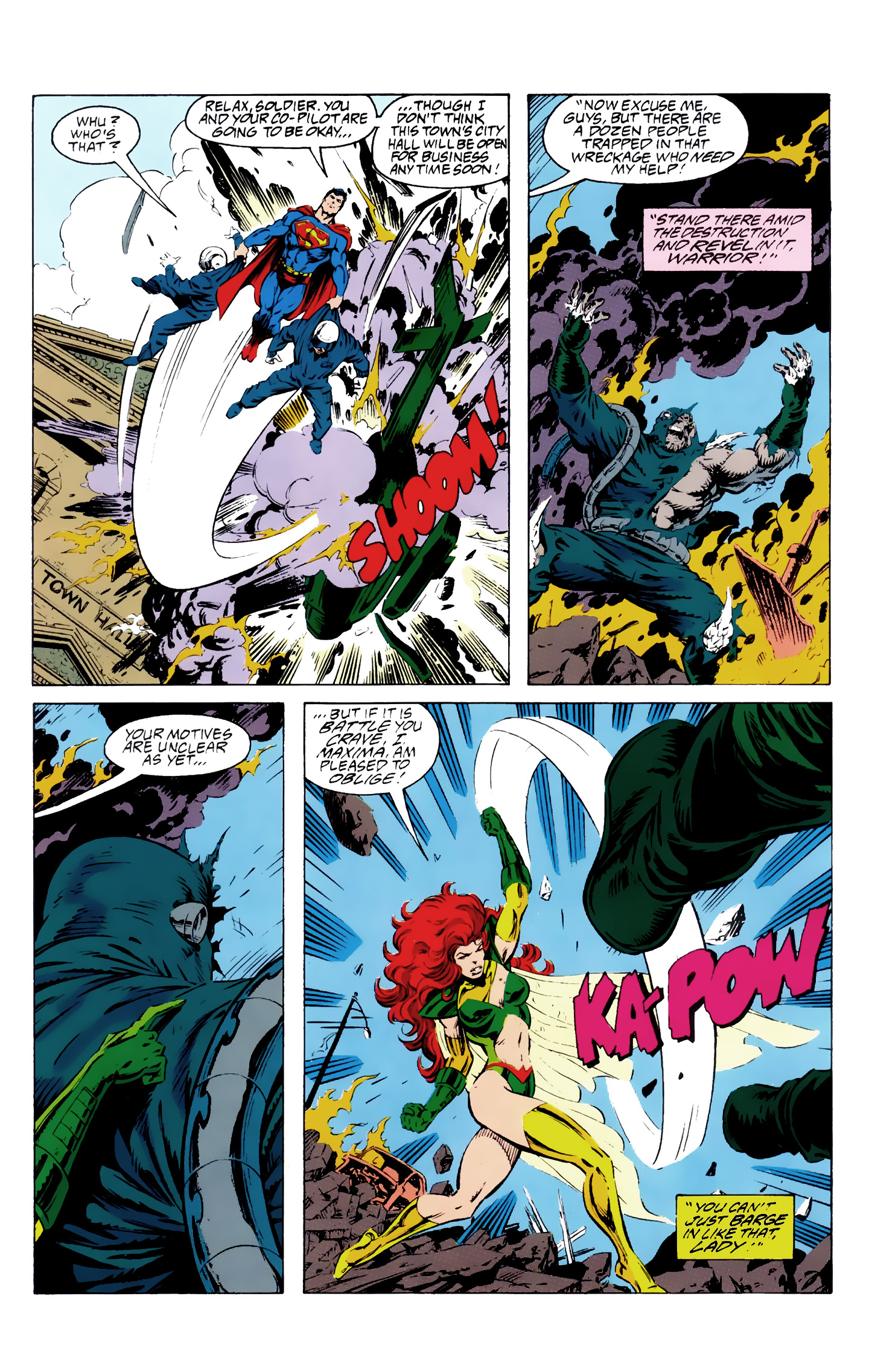 Death and Return of Superman Omnibus (1992-) issue 4 (Death of Superman) - Page 14