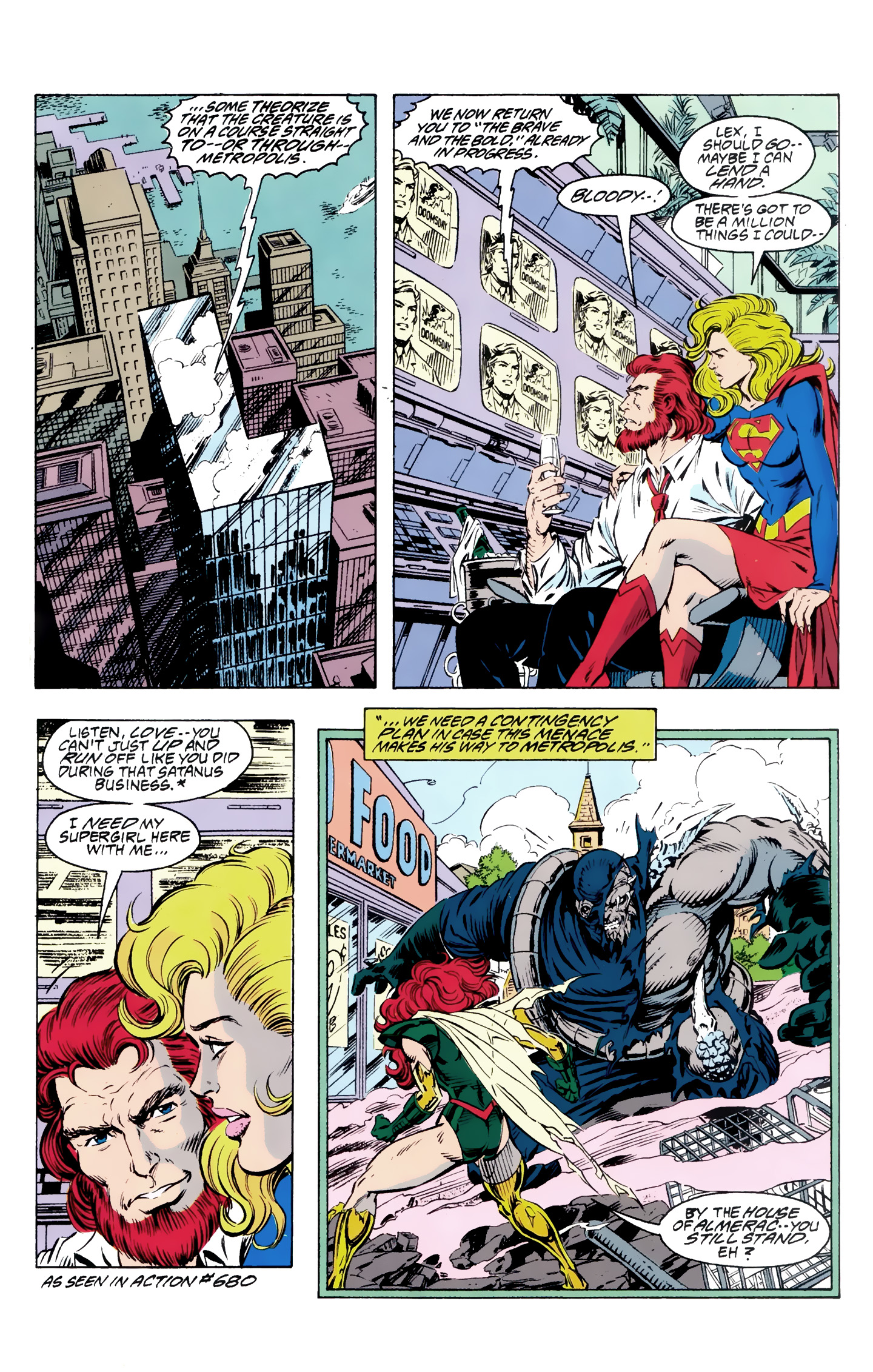 Death and Return of Superman Omnibus (1992-) issue 4 (Death of Superman) - Page 17