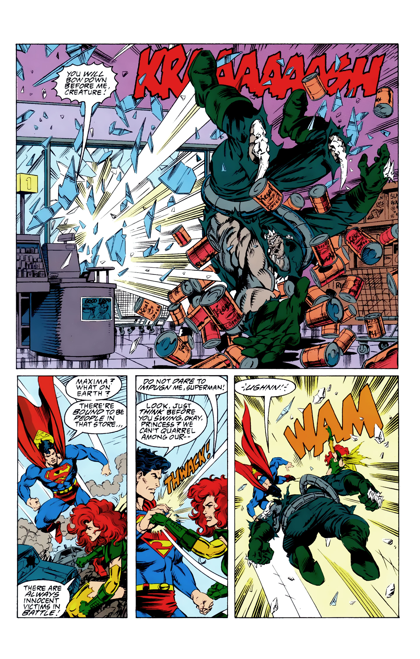 Death and Return of Superman Omnibus (1992-) issue 4 (Death of Superman) - Page 18