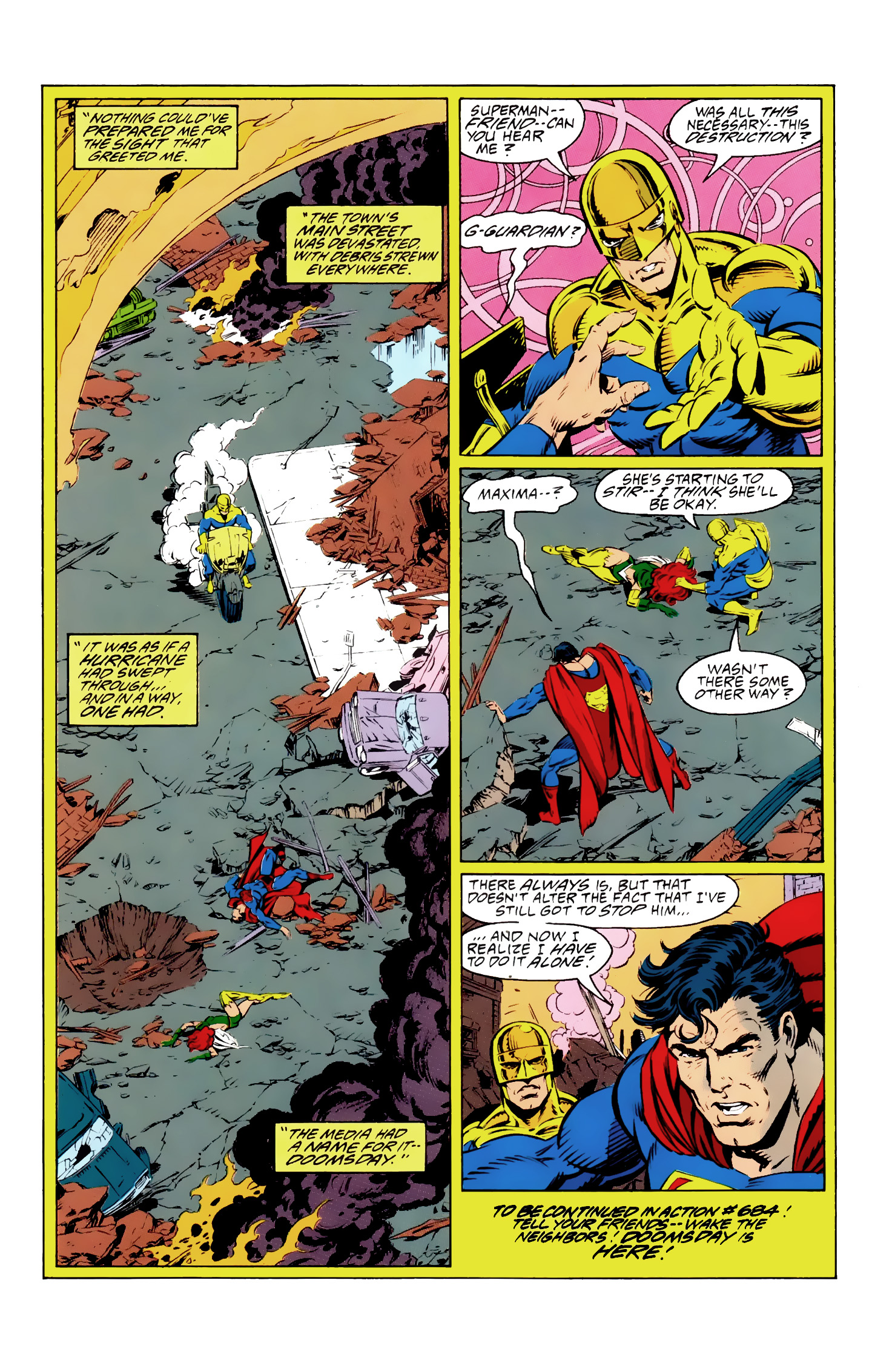 <{ $series->title }} issue 4 (Death of Superman) - Page 22