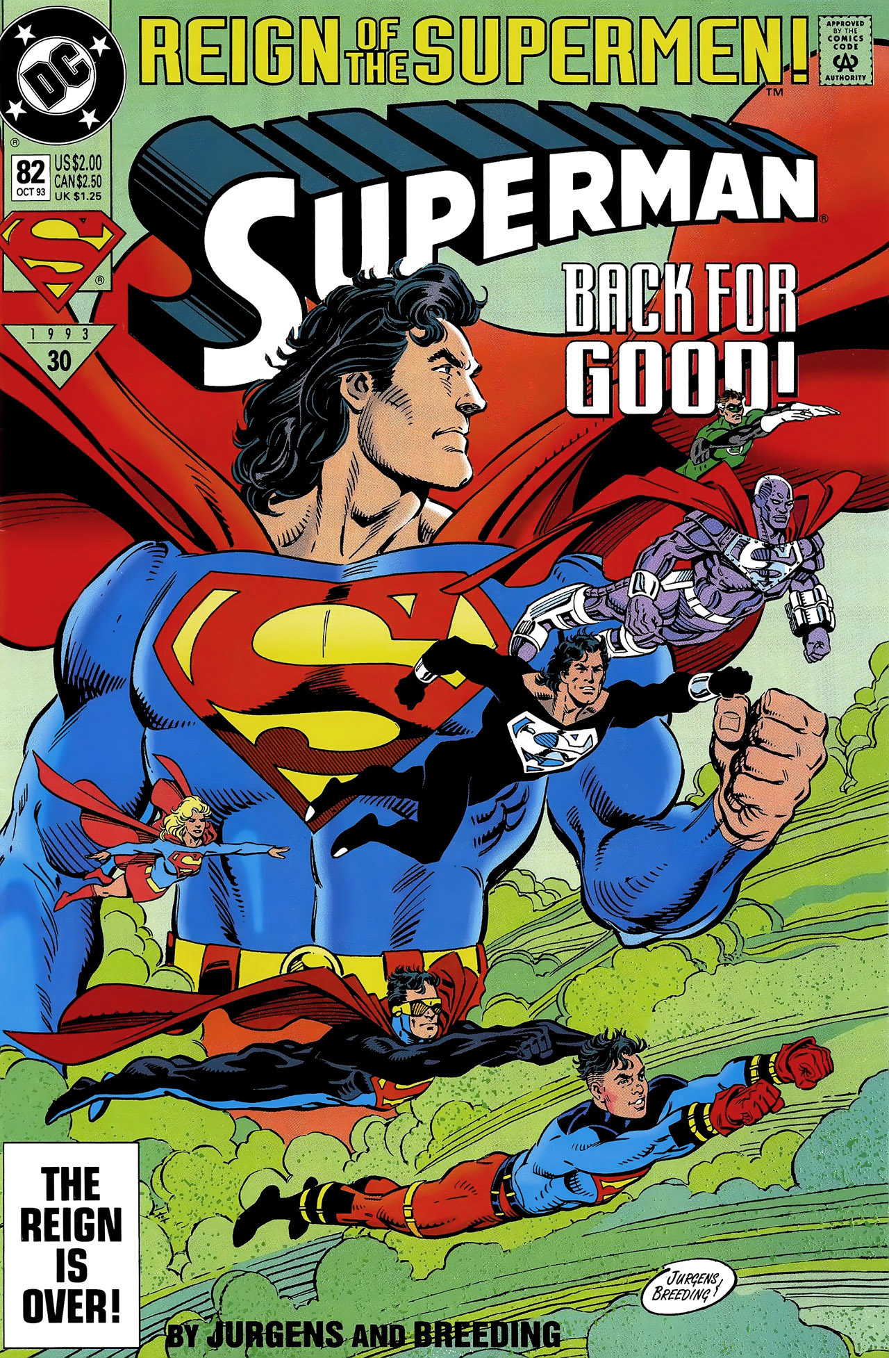 Death and Return of Superman Omnibus (1992-): Chapter Death-and-Return-of-Superman-Omnibus-1992-40 - Page 1