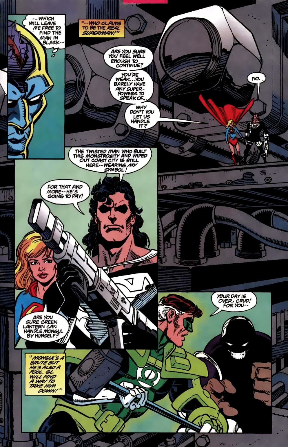 Death and Return of Superman Omnibus (1992-) issue 40 (Reign of the Supermen!) - Page 5