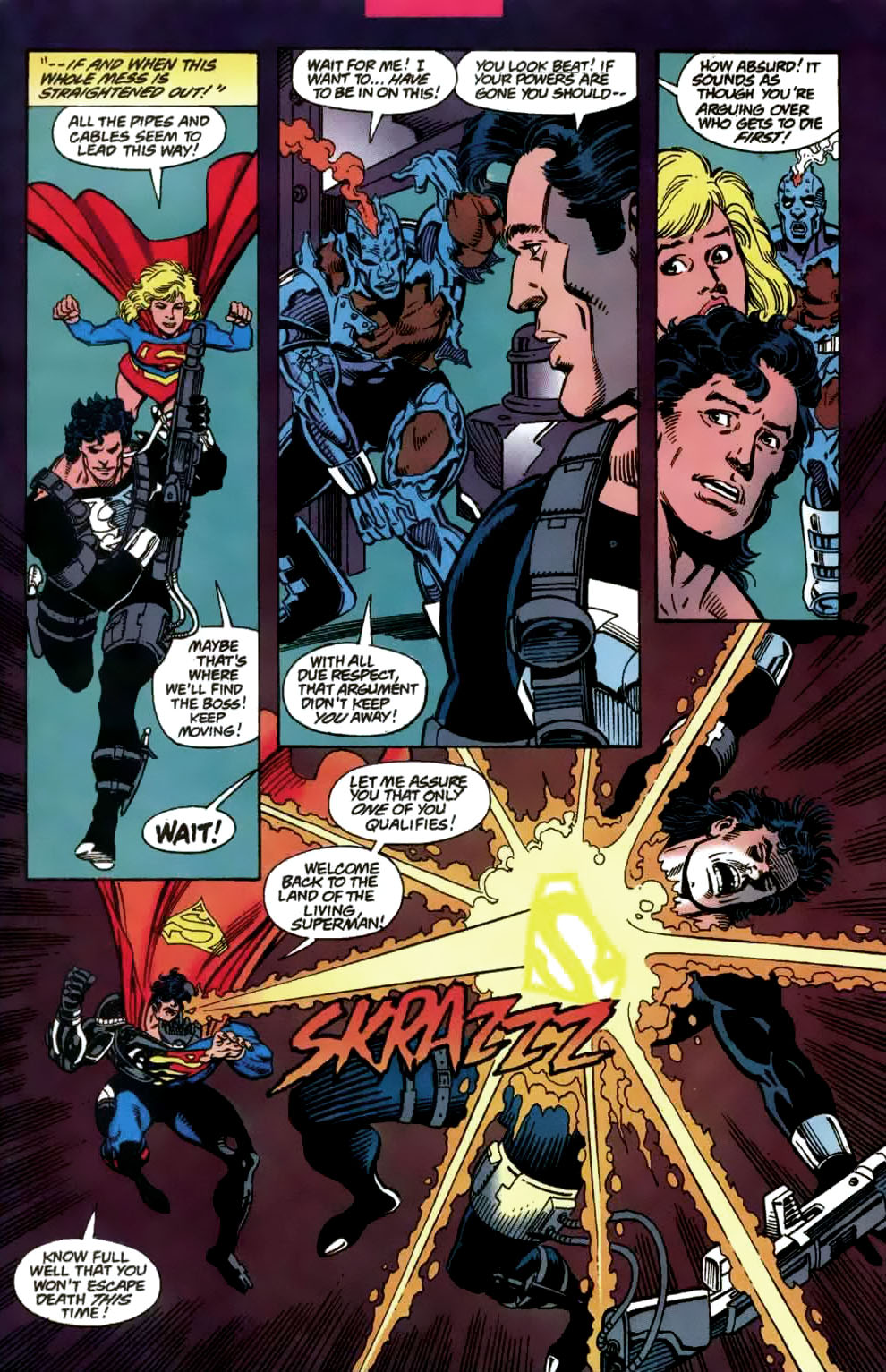 Death and Return of Superman Omnibus (1992-) issue 40 (Reign of the Supermen!) - Page 7