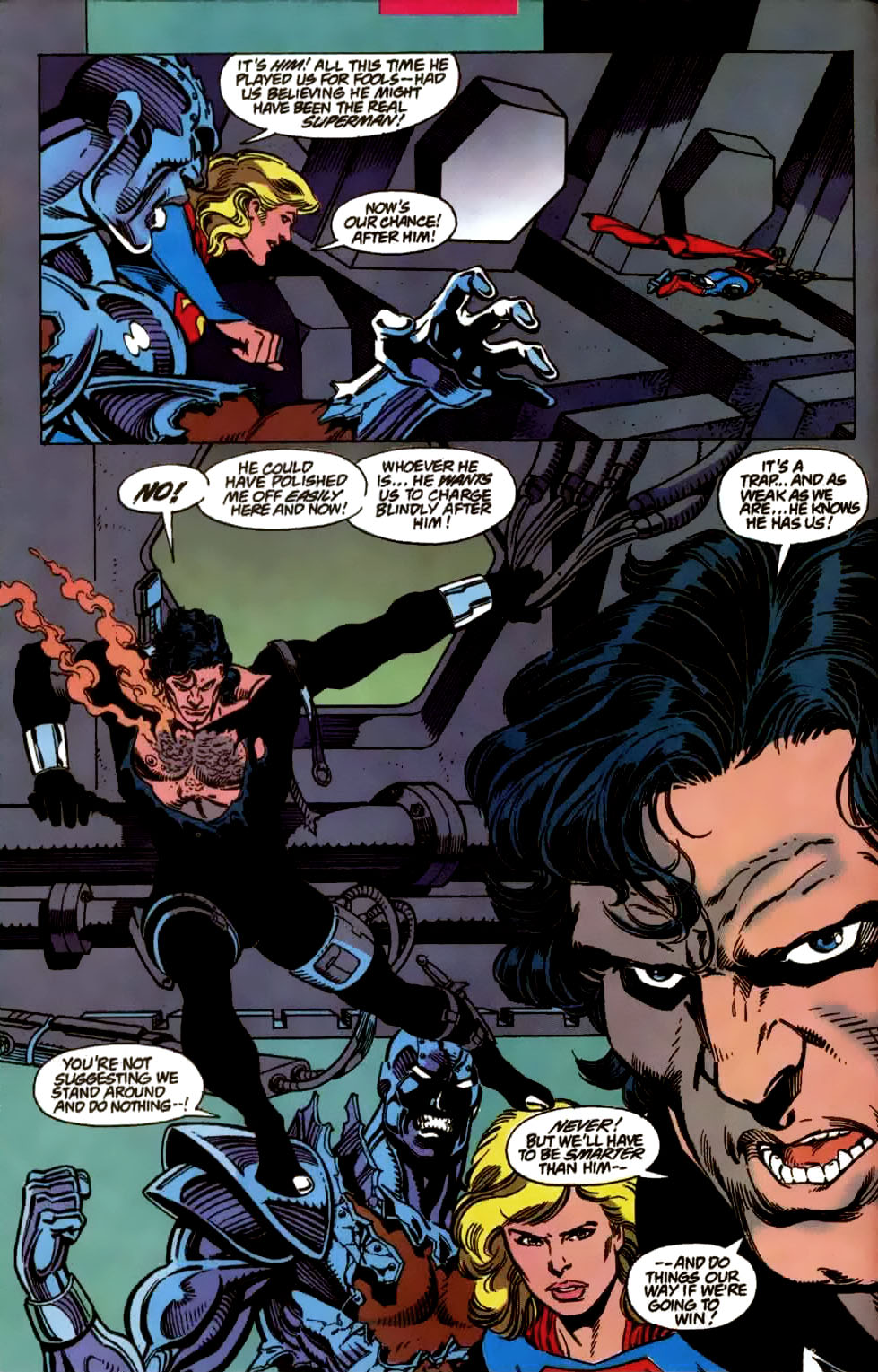 Death and Return of Superman Omnibus (1992-) issue 40 (Reign of the Supermen!) - Page 8