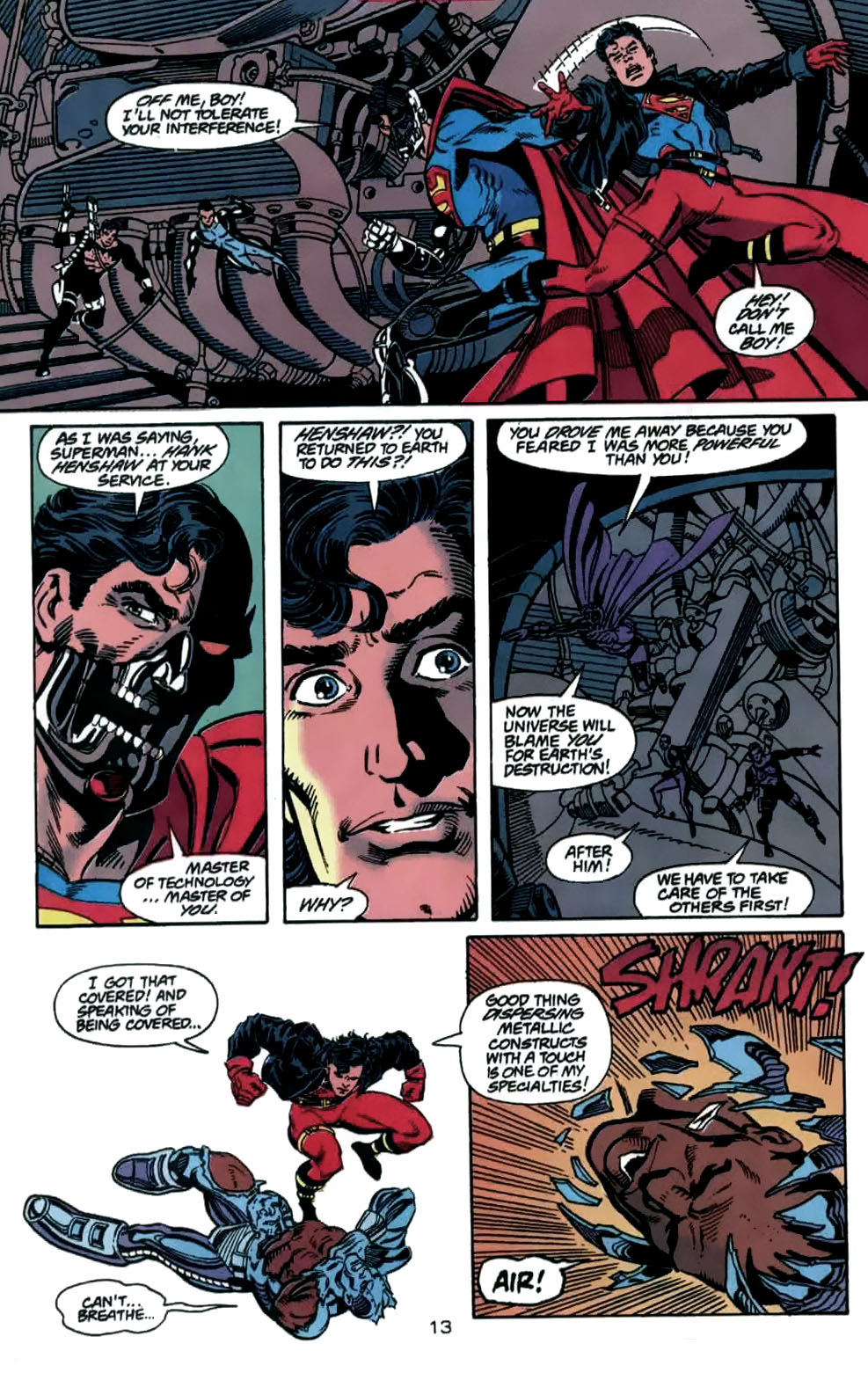 Death and Return of Superman Omnibus (1992-) issue 40 (Reign of the Supermen!) - Page 13