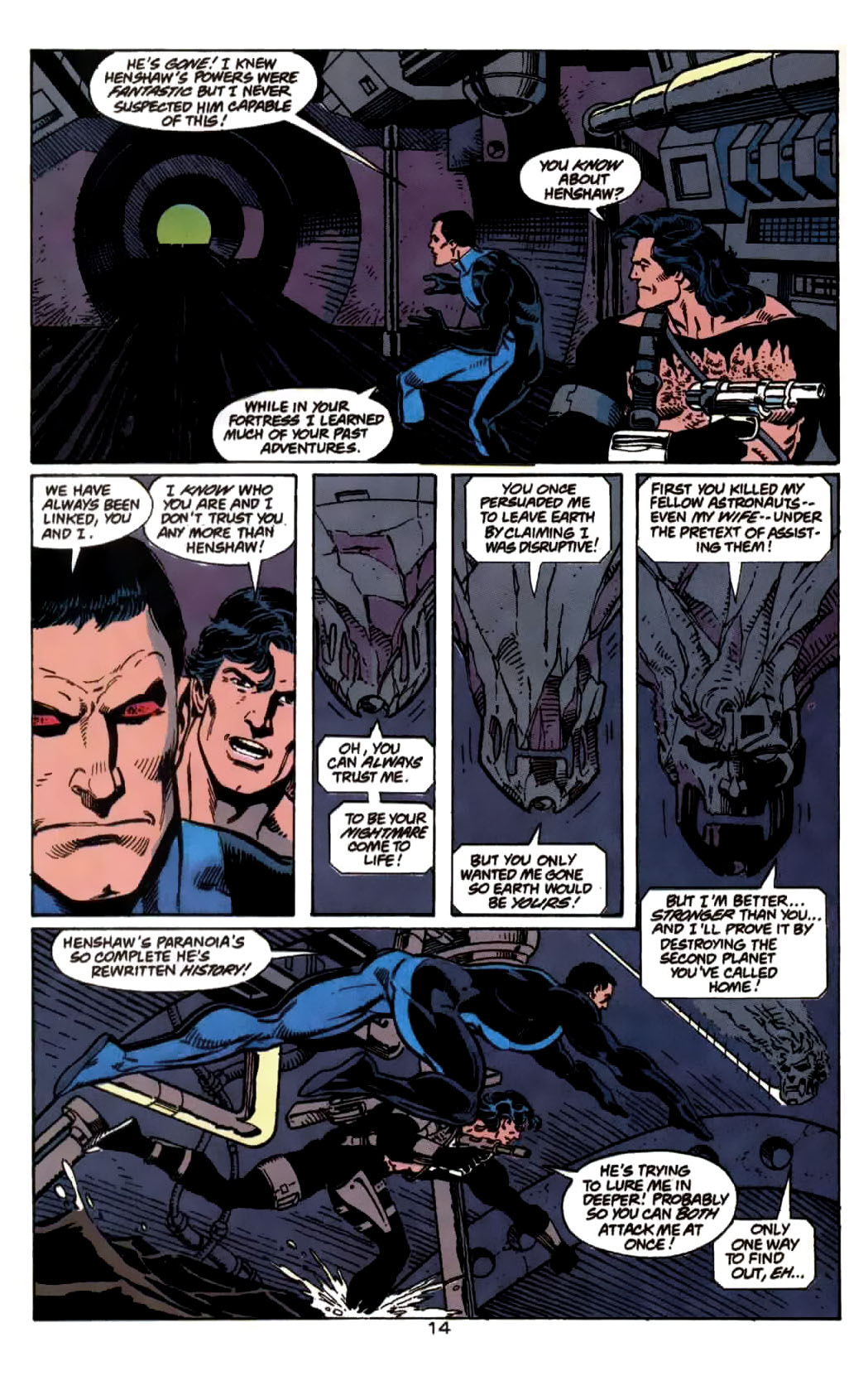 <{ $series->title }} issue 40 (Reign of the Supermen!) - Page 14