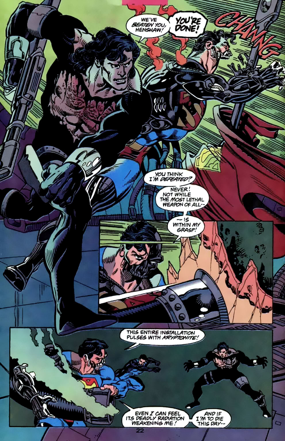 Death and Return of Superman Omnibus (1992-) issue 40 (Reign of the Supermen!) - Page 22