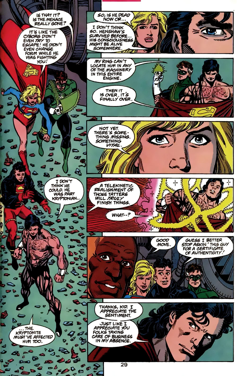 Death and Return of Superman Omnibus (1992-) issue 40 (Reign of the Supermen!) - Page 29