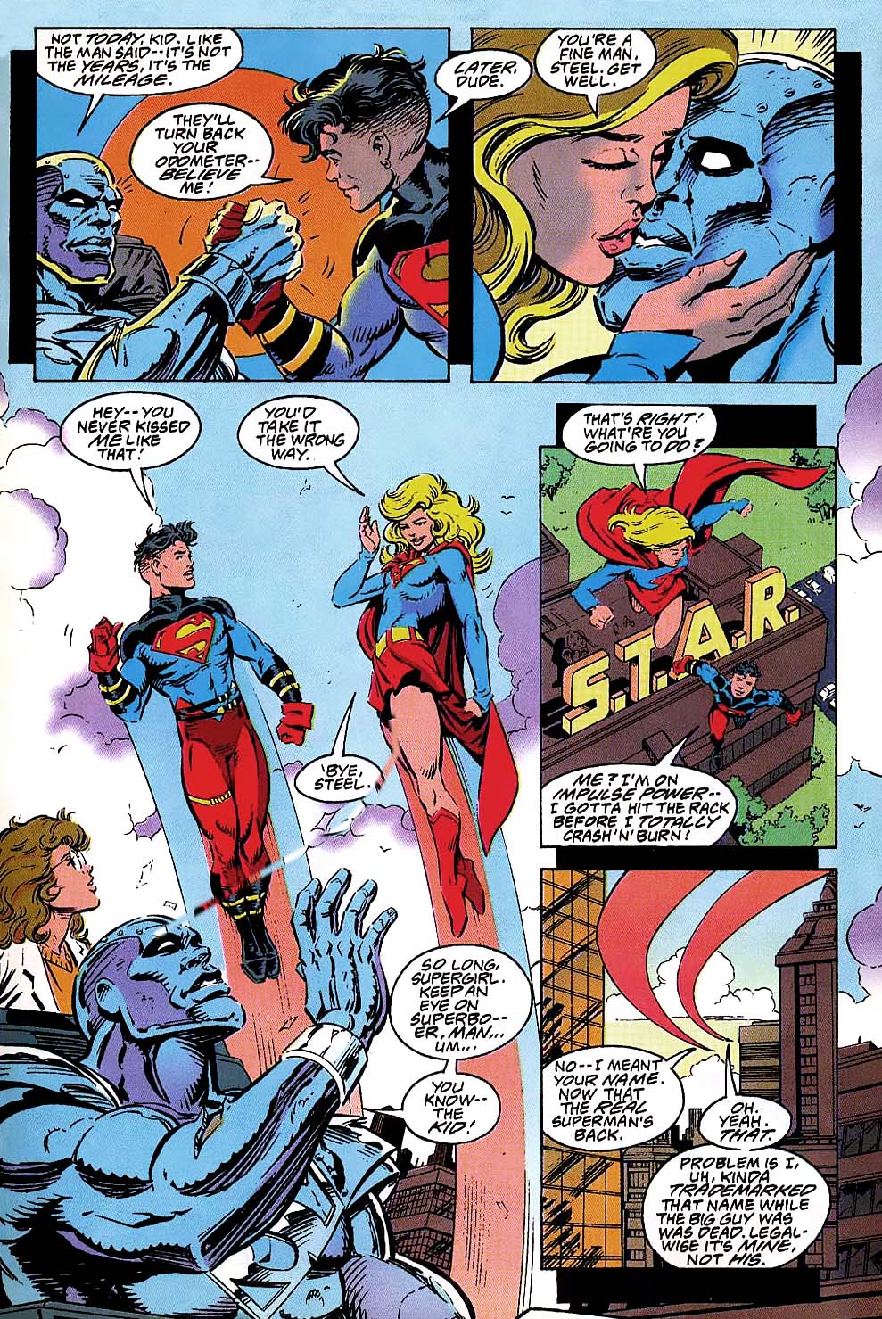 Death and Return of Superman Omnibus (1992-) issue 42 (Reign of the Supermen!) - Page 10