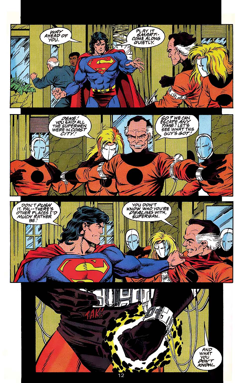 <{ $series->title }} issue 42 (Reign of the Supermen!) - Page 13