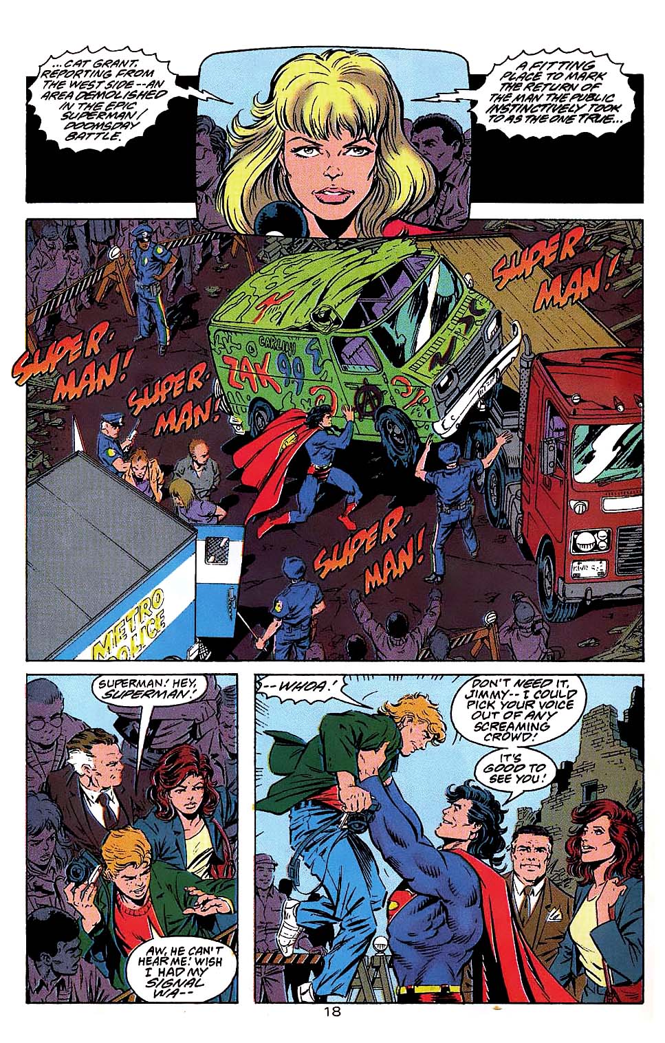 Death and Return of Superman Omnibus (1992-) issue 42 (Reign of the Supermen!) - Page 19