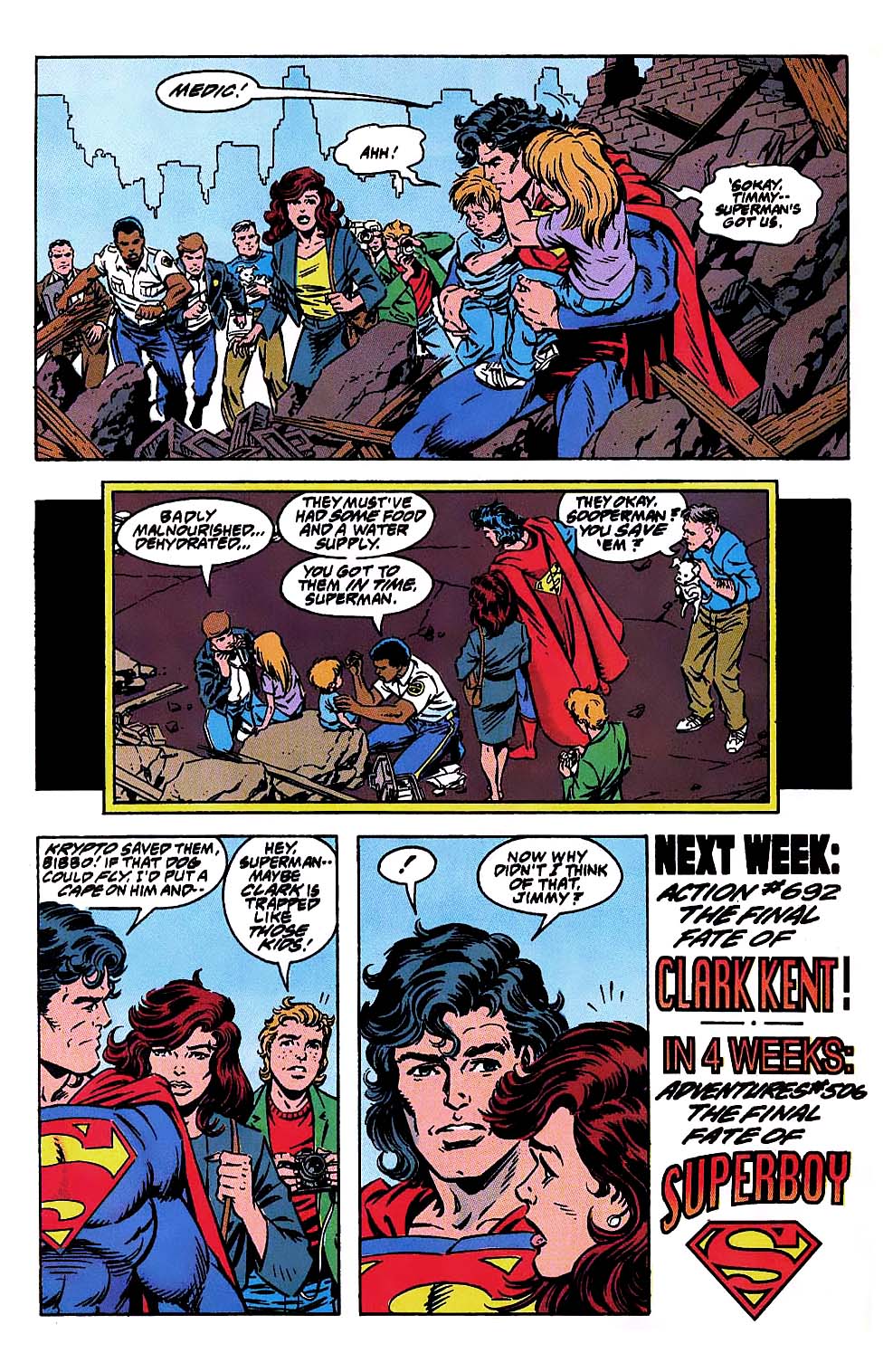 <{ $series->title }} issue 42 (Reign of the Supermen!) - Page 23